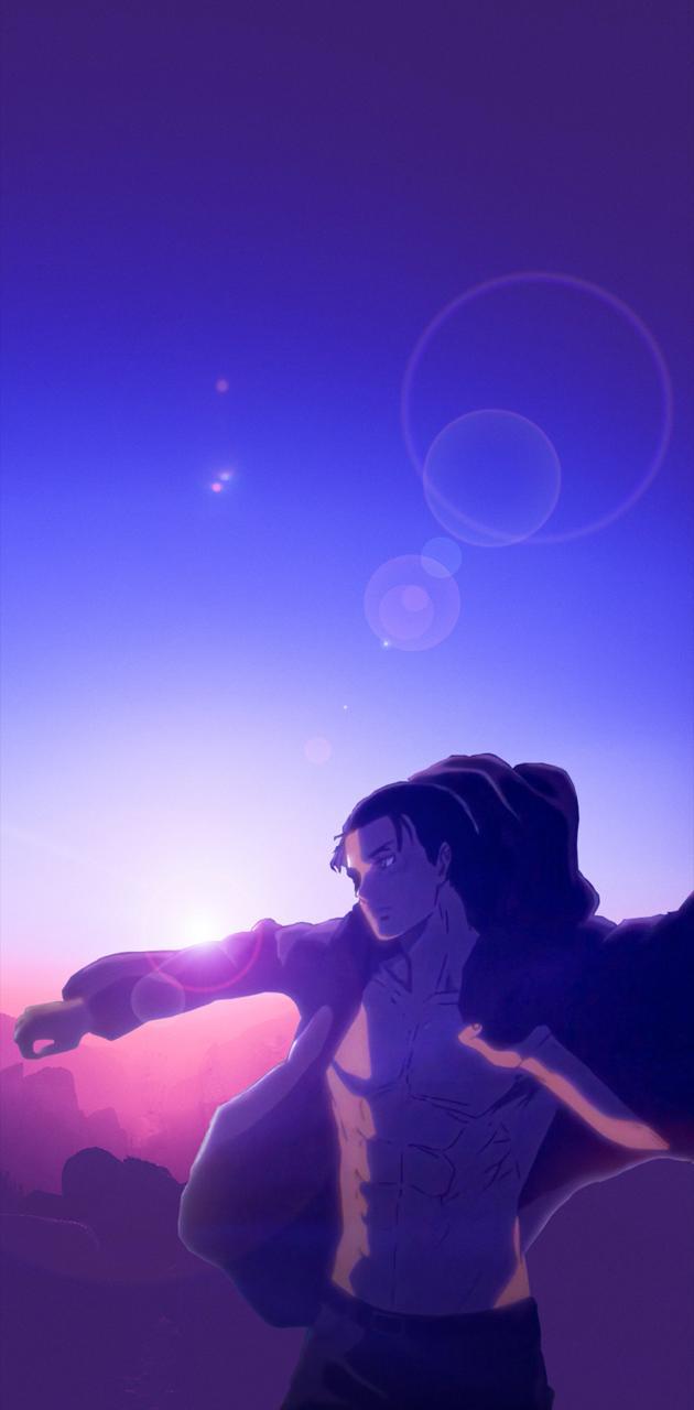 630x1280 Eren Yeager 1 wallpaper