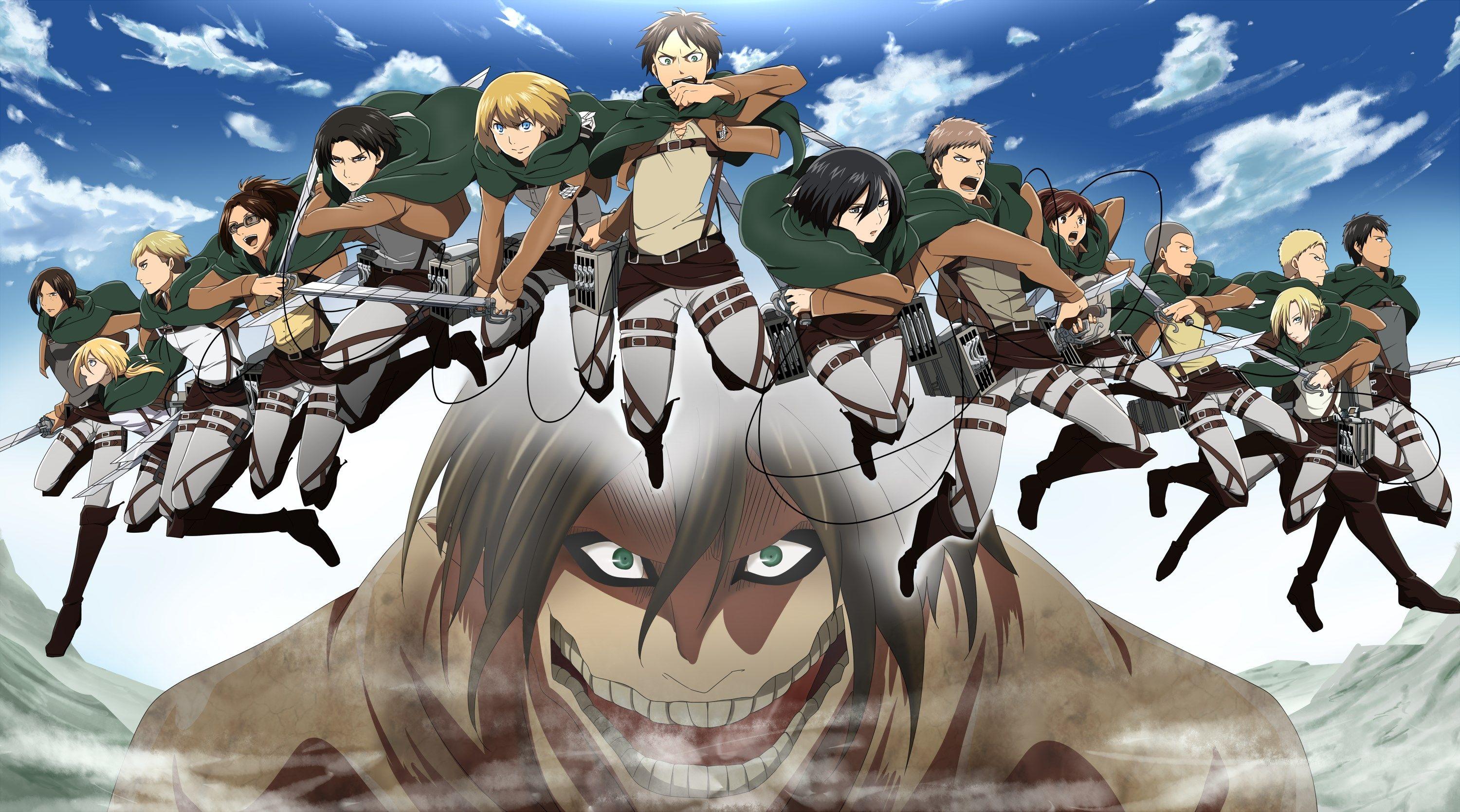 Funny Attack On Titan Wallpapers - Top Free Funny Attack On Titan ...