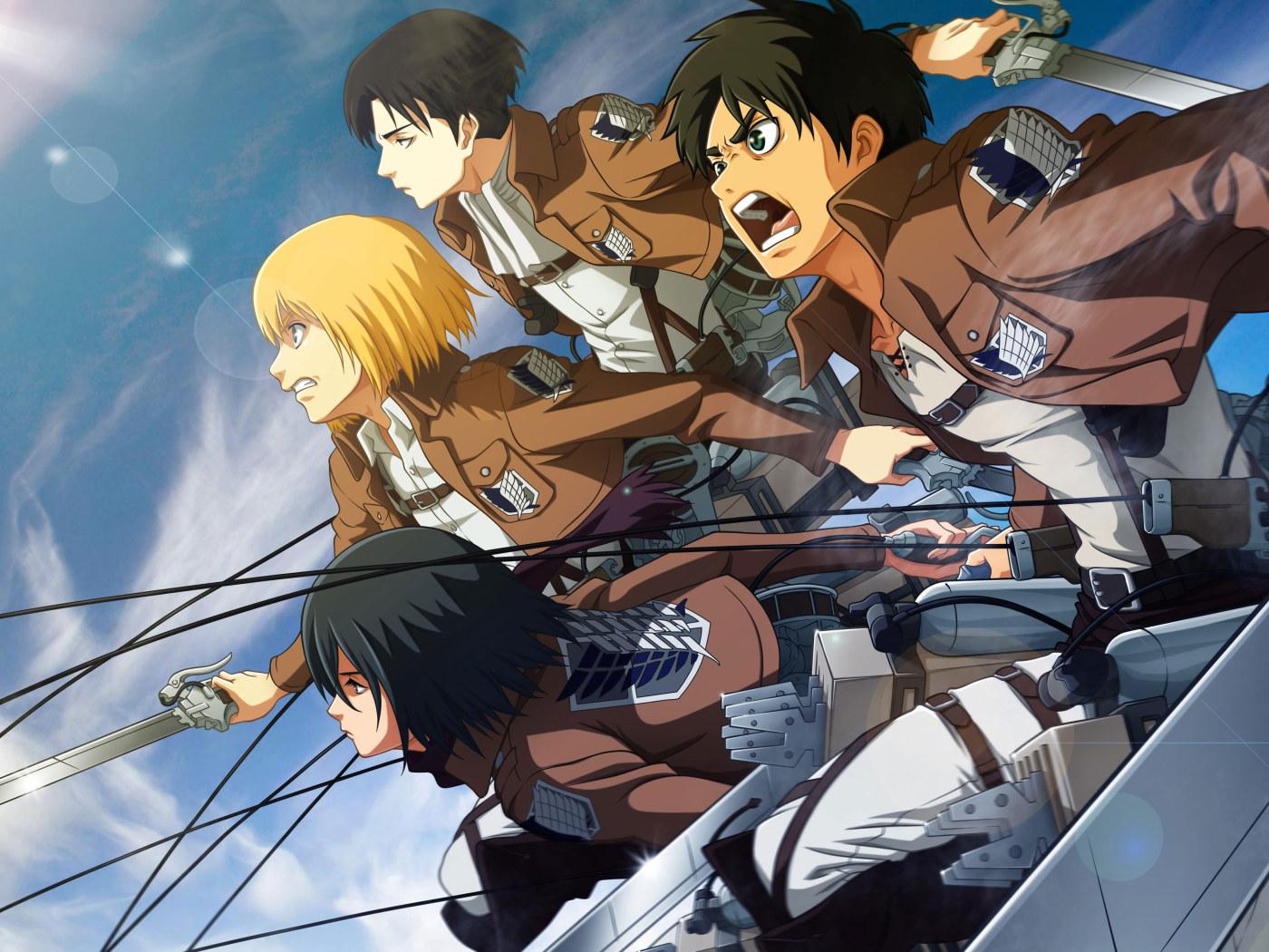 Funny Attack On Titan Wallpapers - Top Free Funny Attack On Titan ...