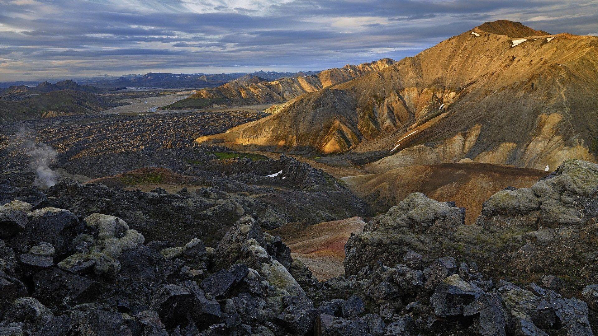 1920x1080 Mountains Water Landscapes Iceland Desktop Background Nature Amazing