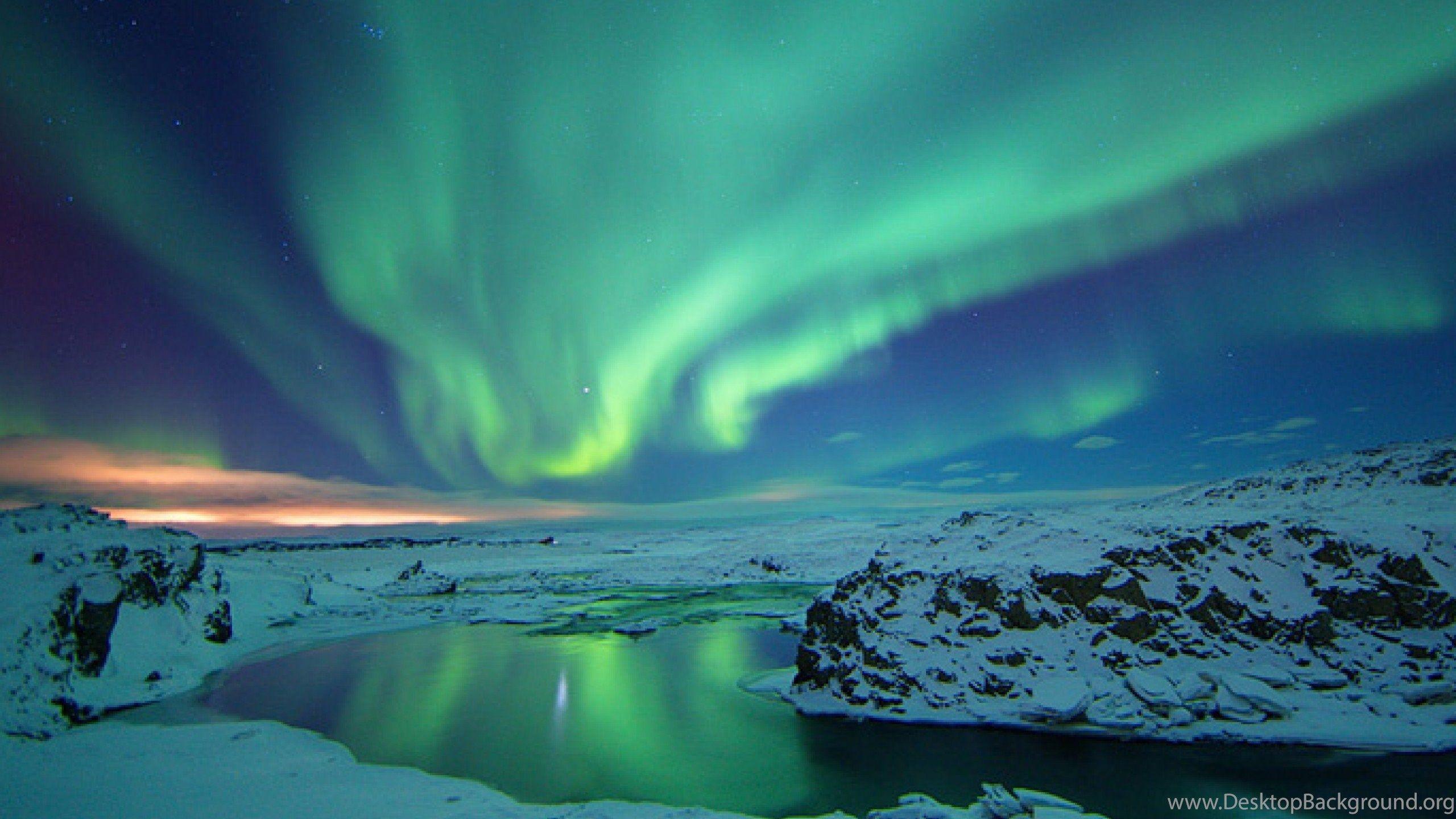 2560x1440 Wallpaper Northern Lights In Iceland 2560x1600 Desktop Background