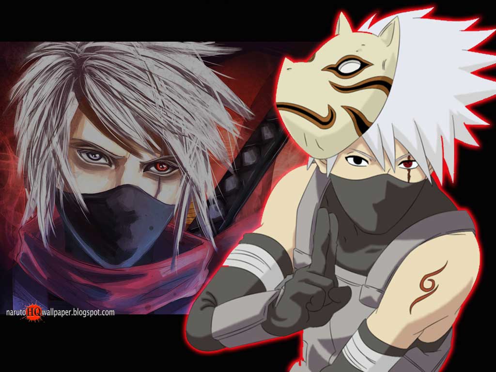 1024x768 Kakashi Anbu Wallpaper