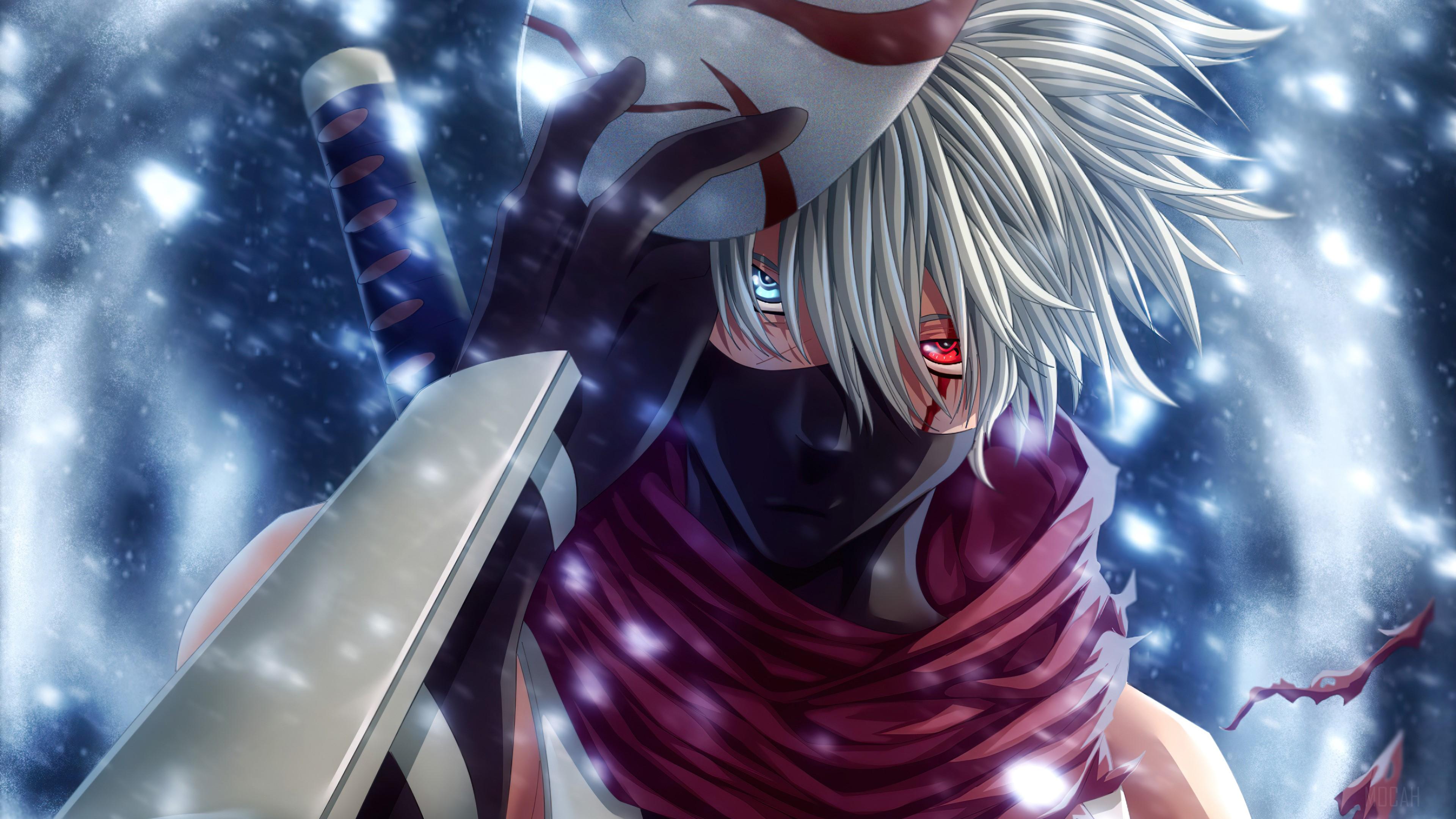 3840x2160 Kakashi Hatake, Sharingan, Anbu, Ninja, Mask, Naruto Anime, Anime 4k Gallery HD Wallpaper