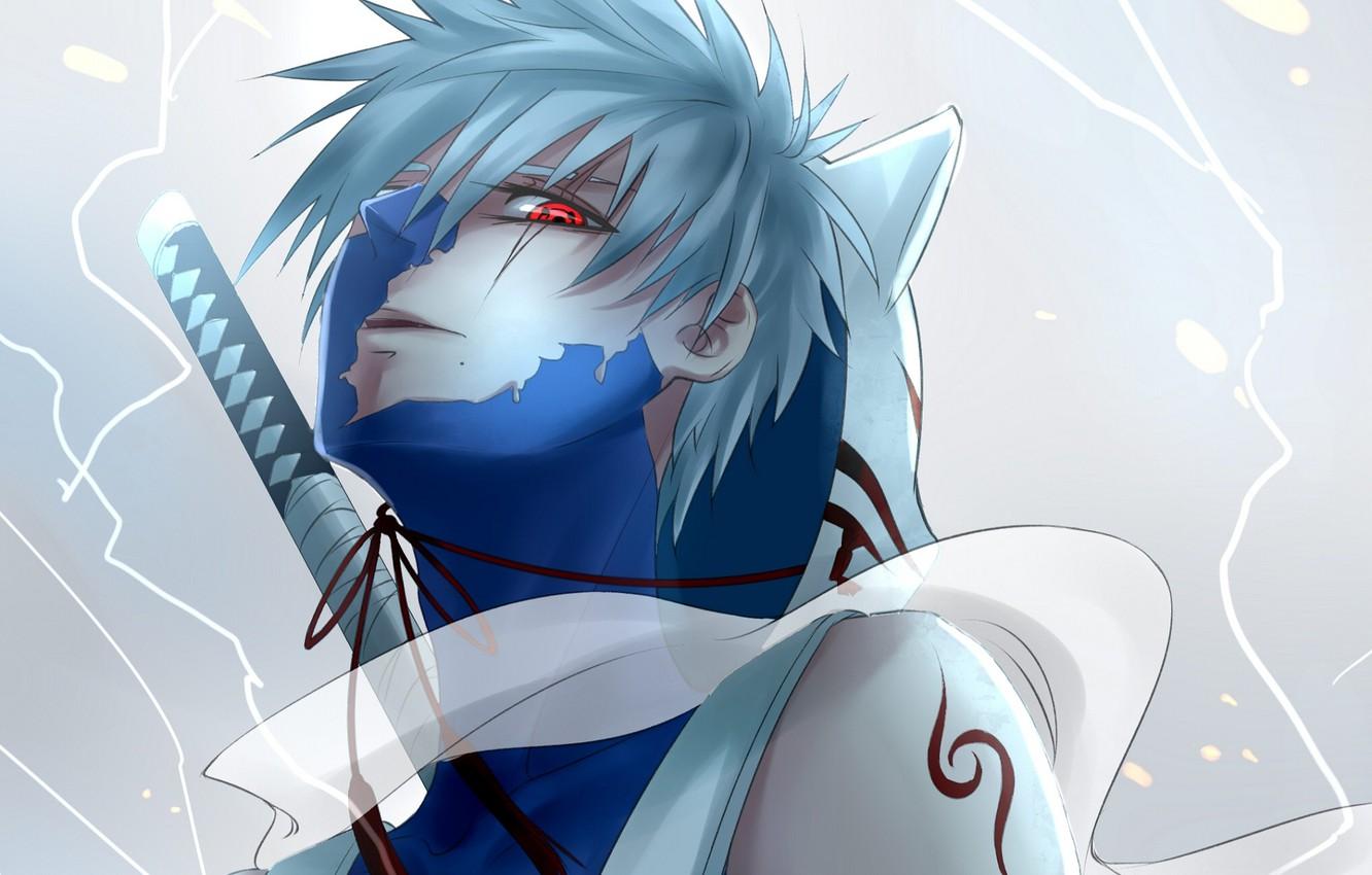 1332x850 Wallpaper look, mask, Naruto, Kakashi Hatake, Kakashi Hatake, the ANBU, Naruro image for desktop, section сёнэн