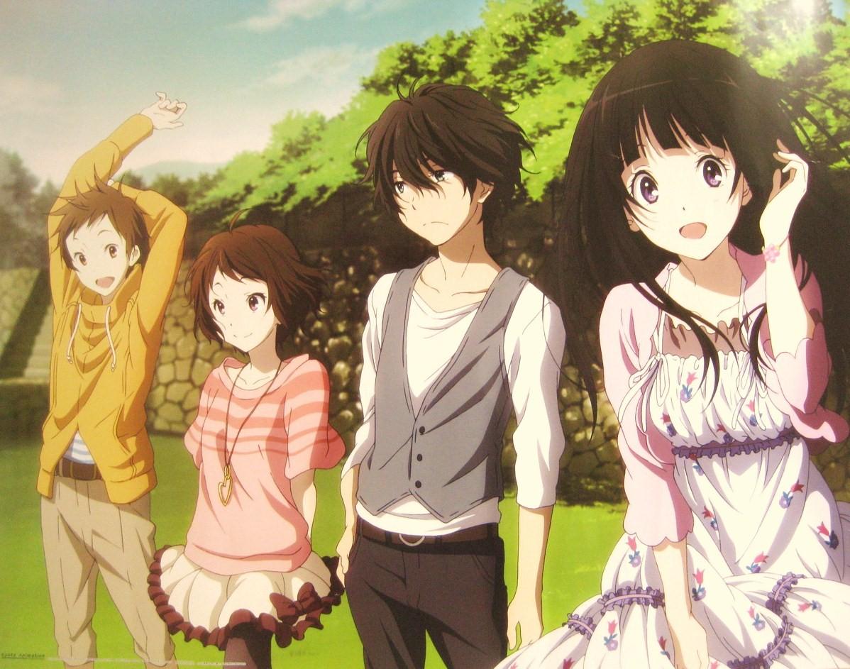 1198x943 Hyouka Anime Image Board
