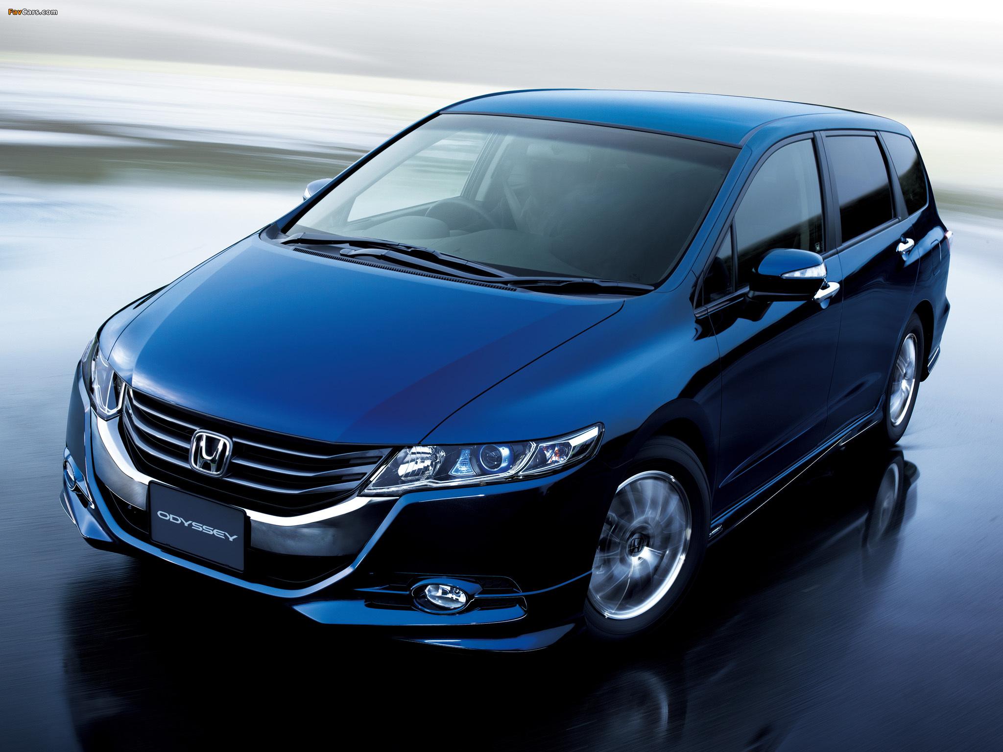 2048x1536 Honda Odyssey Aero Package JP Spec (RB3) 2009–11 Wallpaper (2048x1536)
