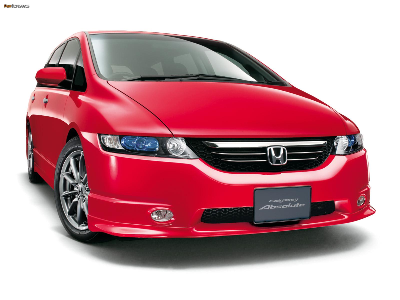 1600x1200 Honda Odyssey Absolute (RB1) 2004–08 wallpaper (1600x1200)