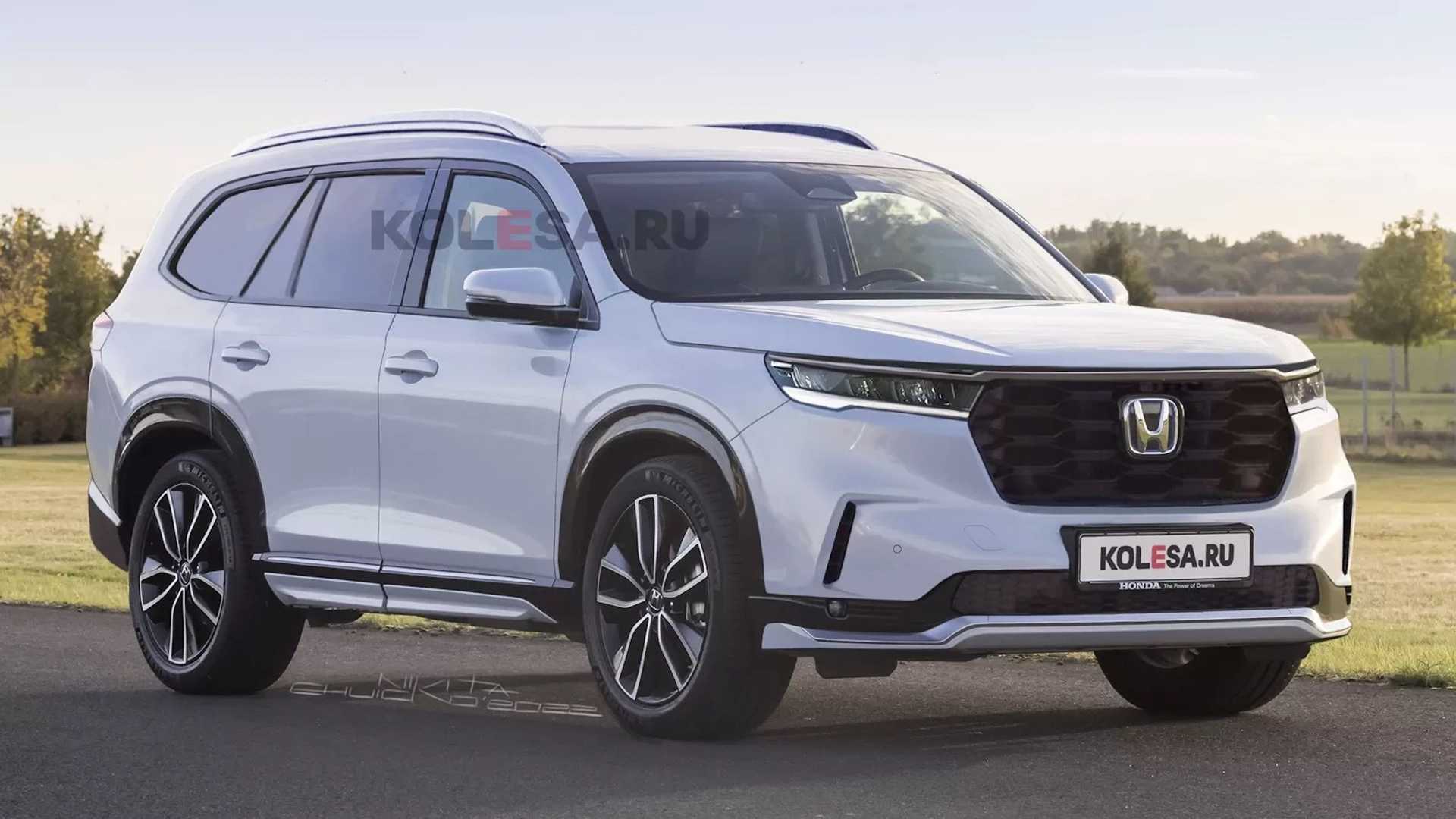 1920x1080 Honda Pilot Renderings Imagine A Stylish, Sporty Looking SUV
