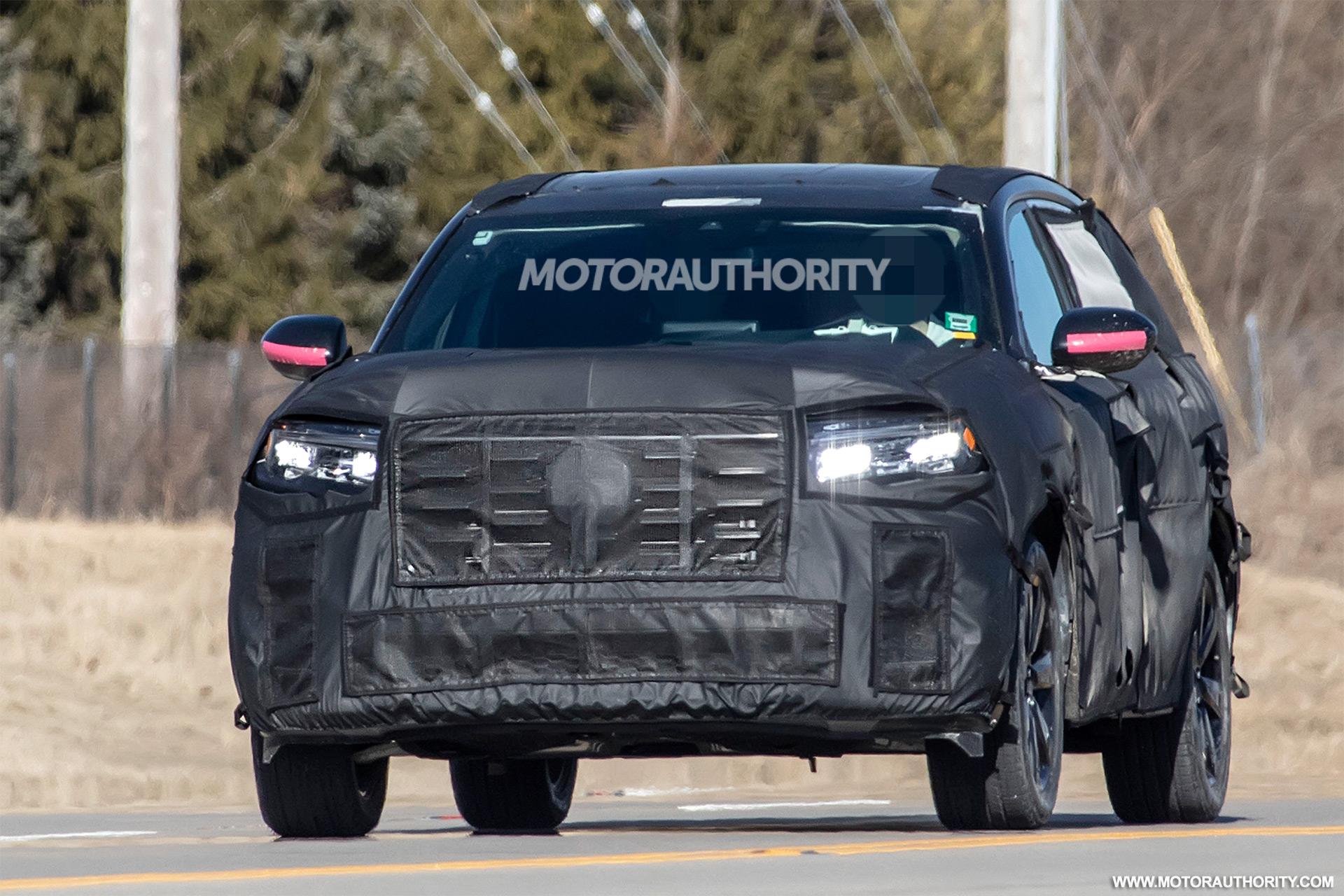 1920x1280 Honda Pilot Spy Shots: Bigger And Bolder 3 Row SUV On