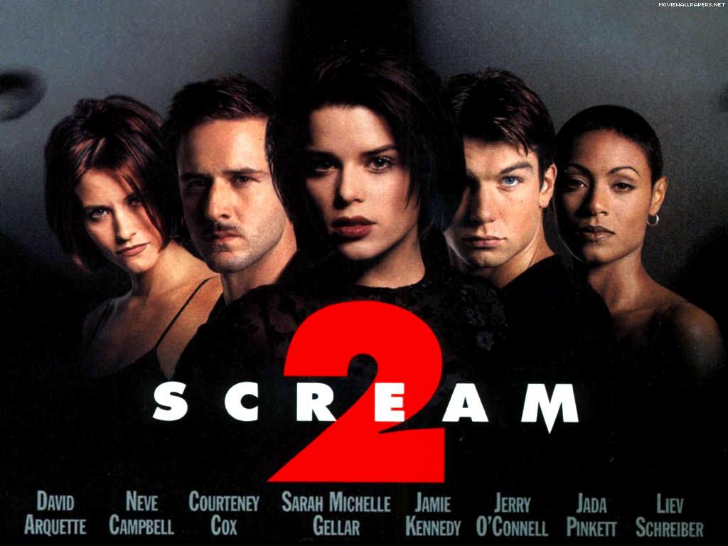 1024x768 Scream 2 Movies Wallpaper