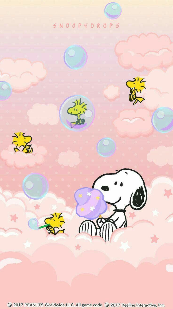 736x1308 Snoopy Wallpaper