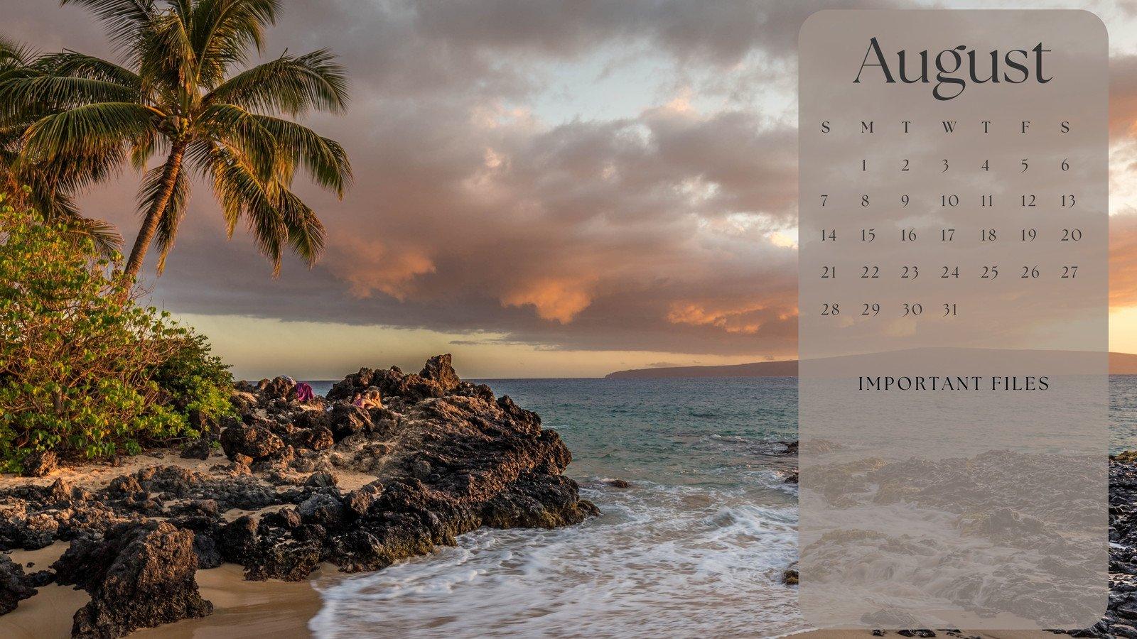 1600x900 Free and customizable beach desktop wallpaper templates