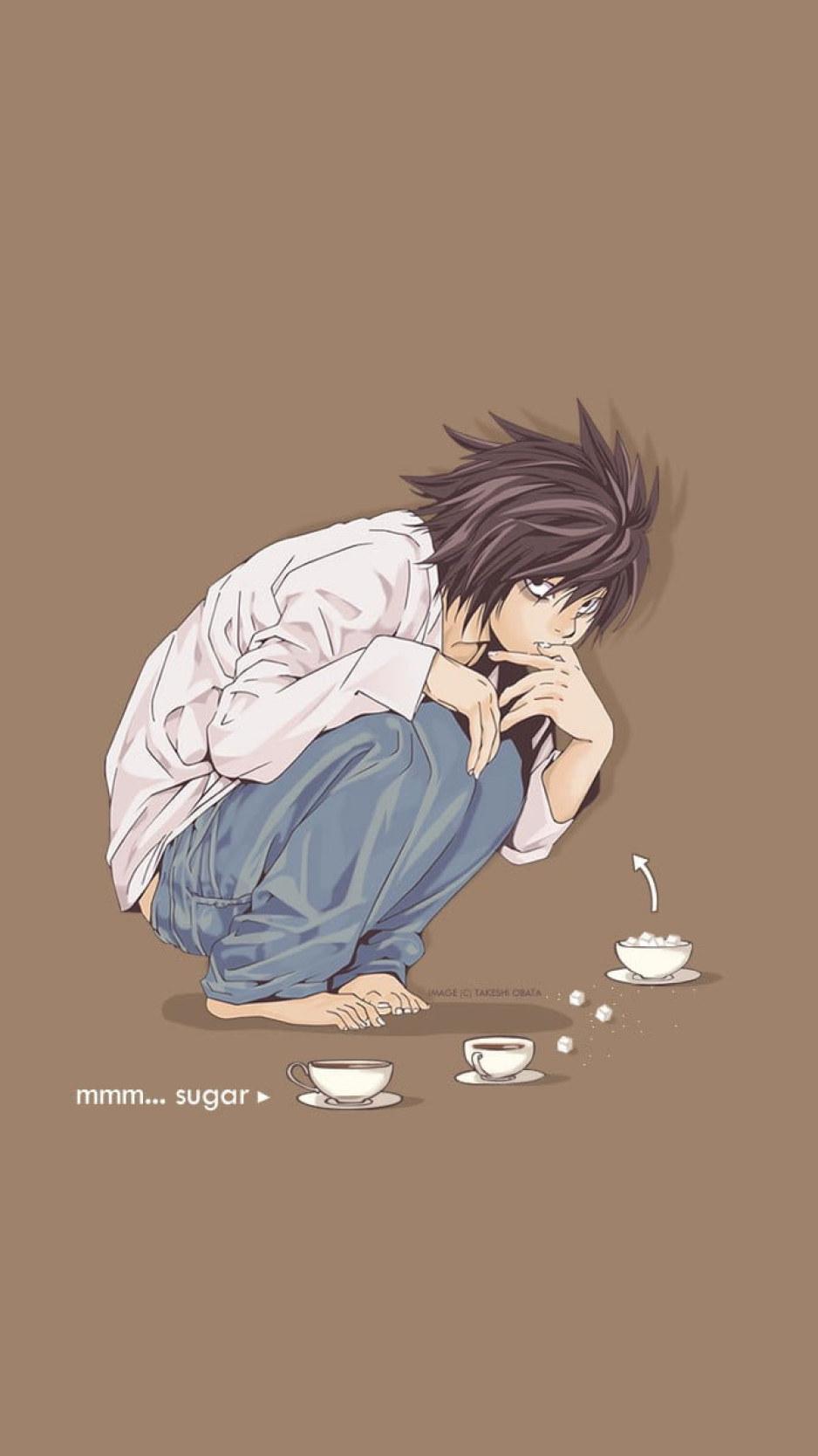 938x1668 Wallpaper L From Death Note Wallpaper, Anime, Lawliet L • Wallpaper For You