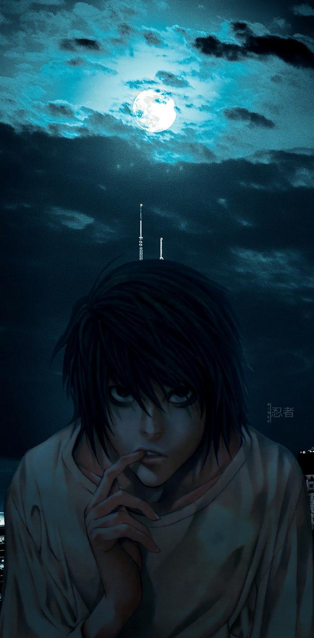 630x1280 Death note L wallpaper
