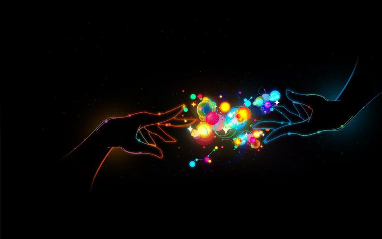 1280x800 Neon Love