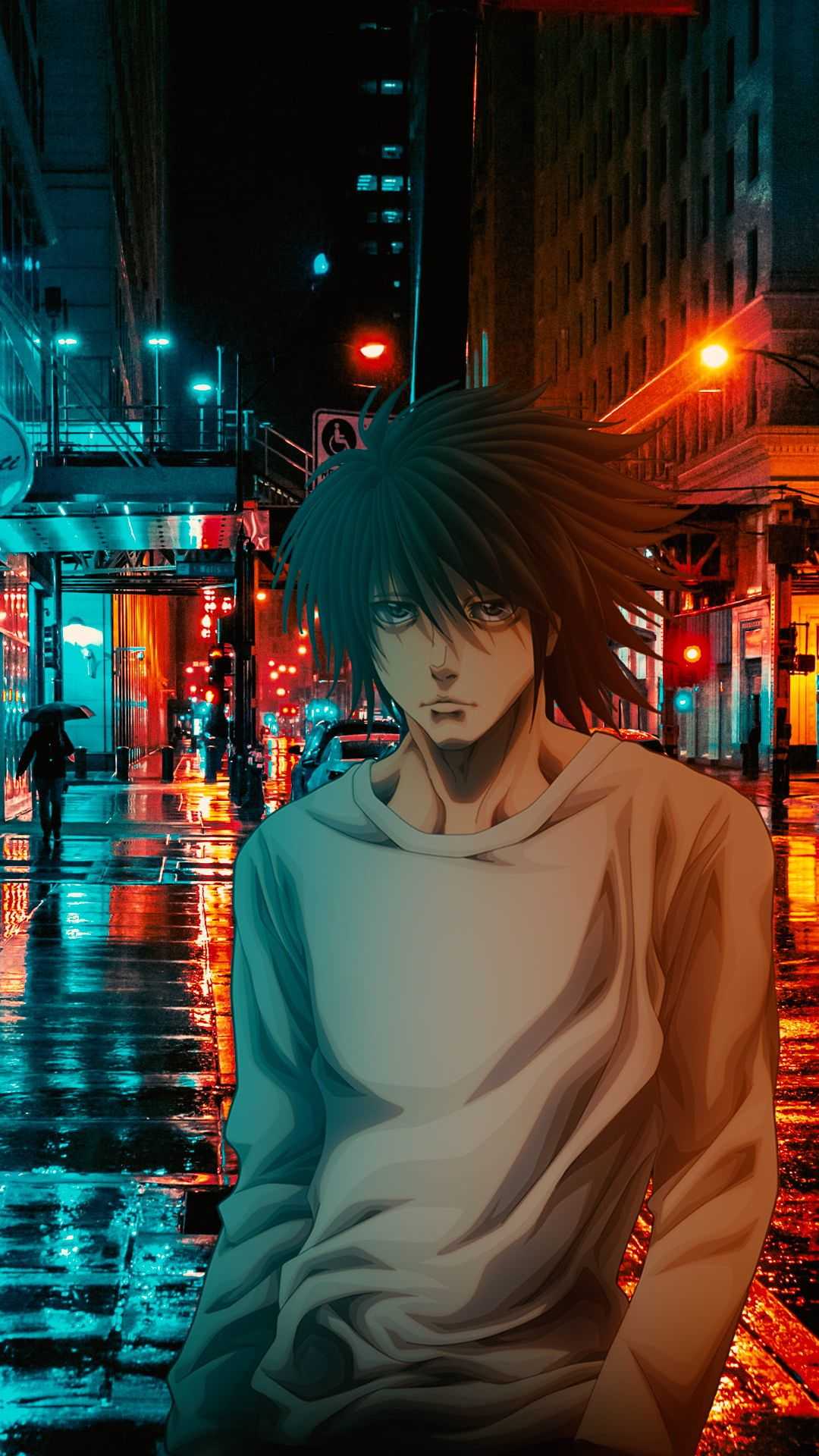 1080x1920 4K L Death Note Wallpaper