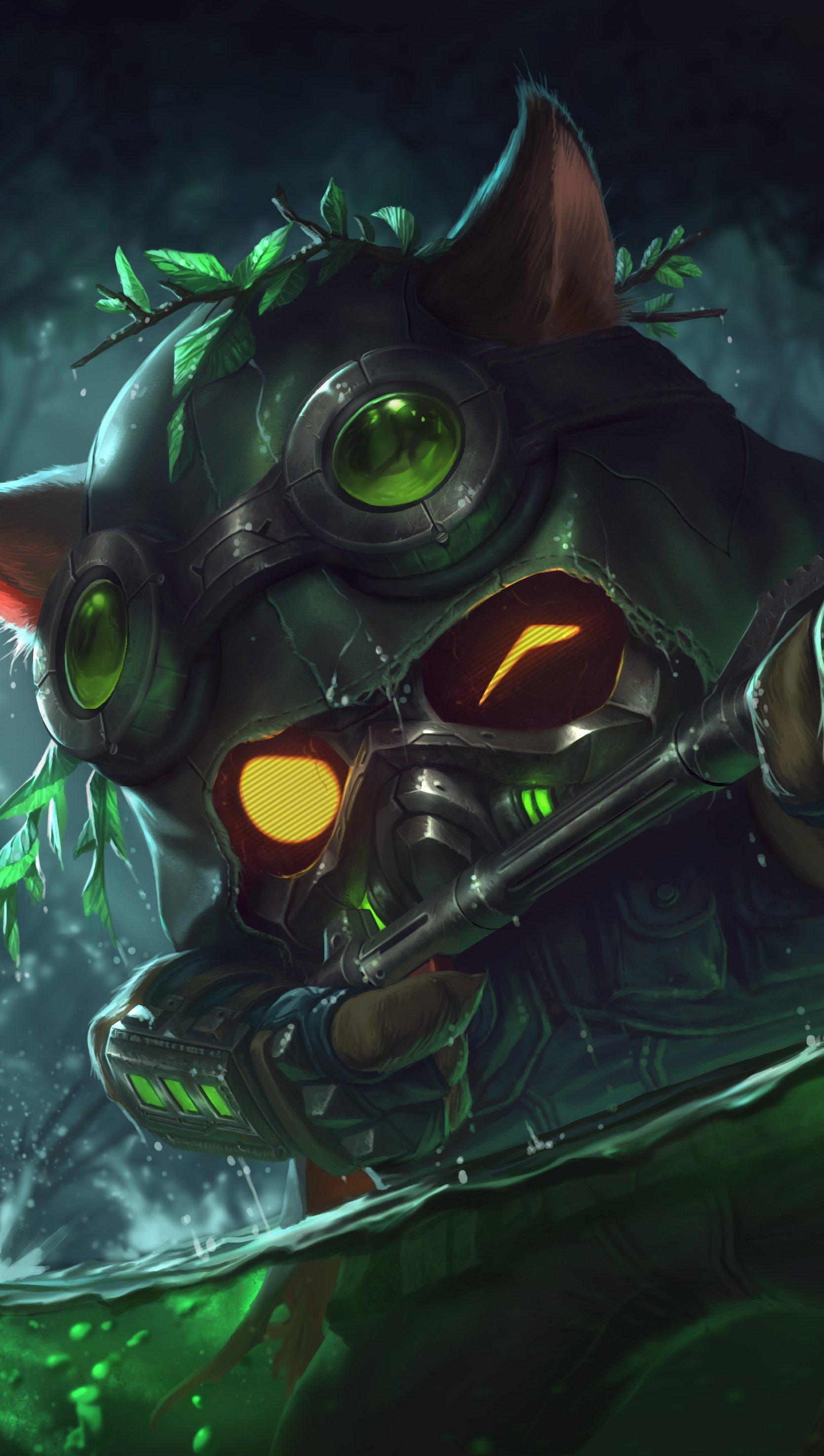 1670x2950 Teemo League Of Legends Wallpaper