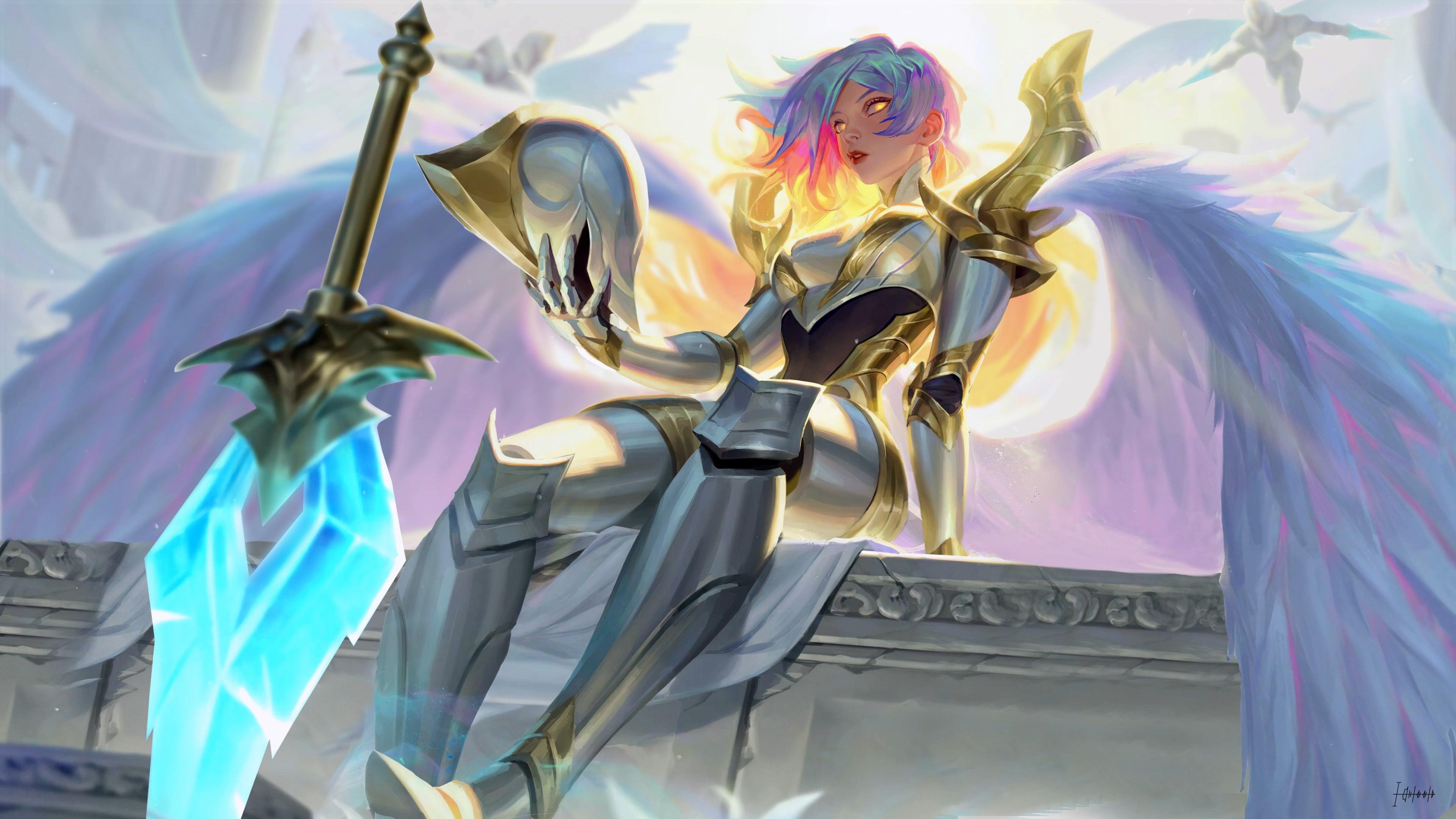 3840x2160 Kayle Animated Wallpaper V2 By dan_feijiding - (Please read first comment)