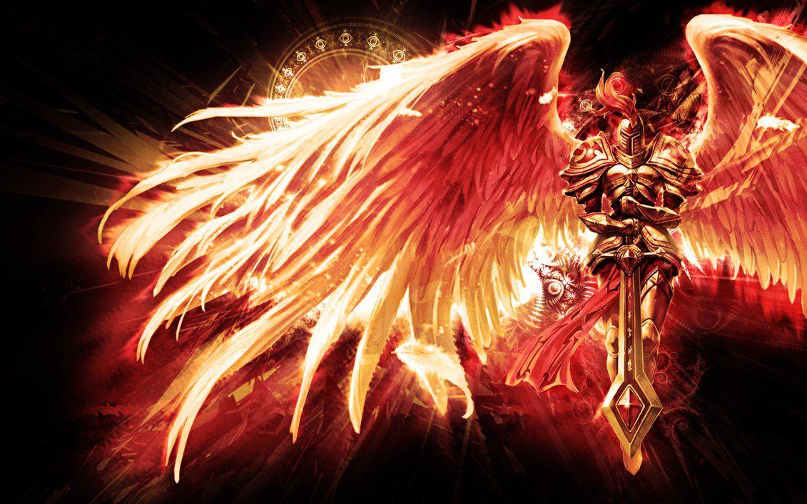 1131x707 Kayle Wallpaper [League of Legends]. League of legends, Warrior tattoo, League