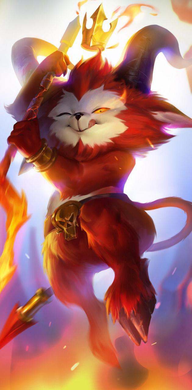 630x1280 Little Devil Teemo wallpaper