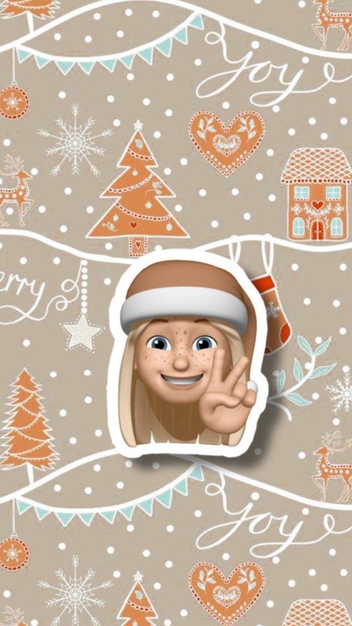 720x1280 christmas memoji ☁️. Sfondi carini, Bellissimi sfondi, Immagini