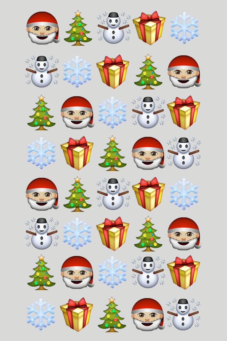 Christmas Emoji Wallpapers Top Free Christmas Emoji Backgrounds