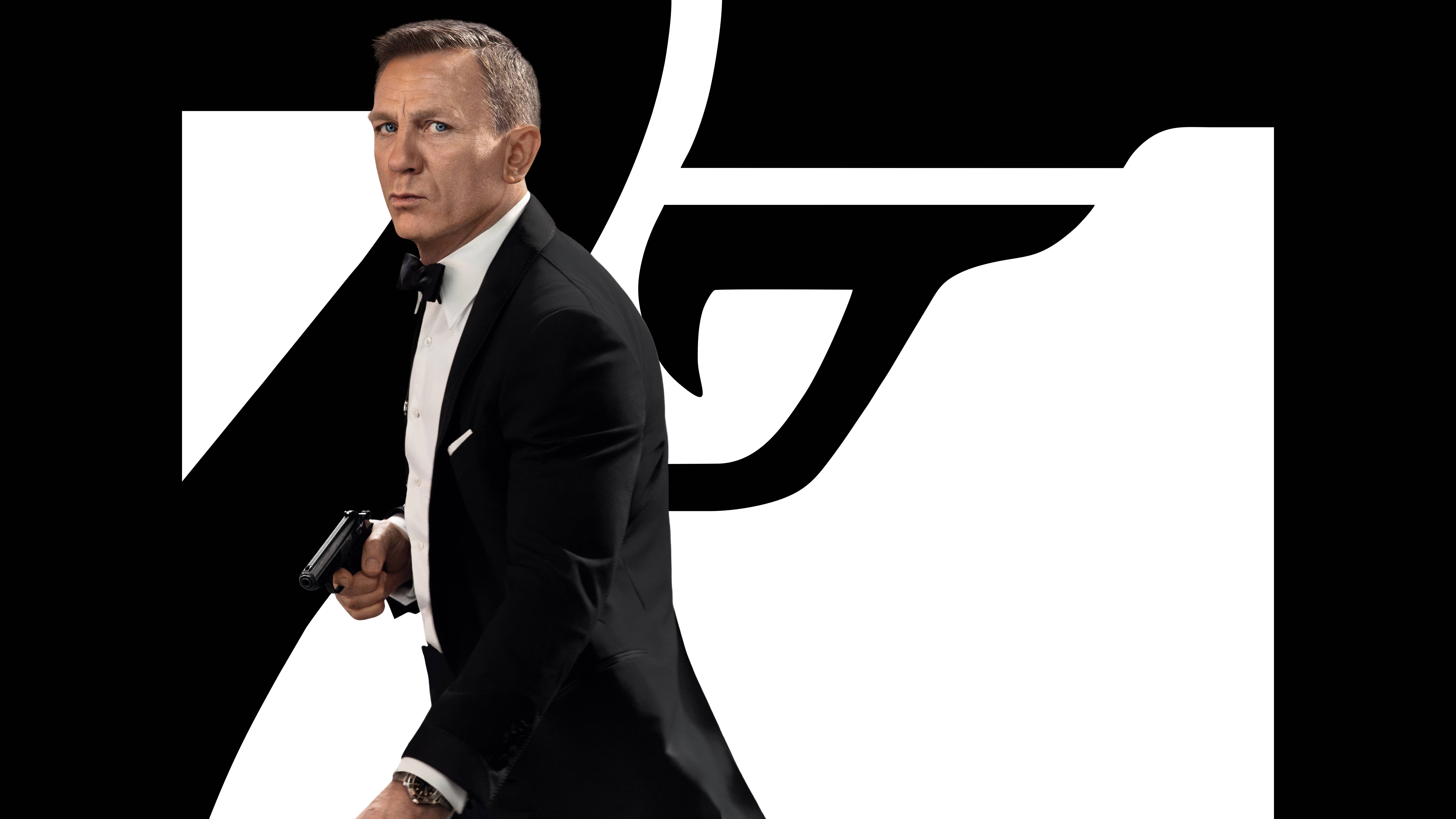 7680x4320 Daniel Craig As James Bond No Time To Die, HD Movies, 4k Wallpaper, Image, Background, Photo and Picture