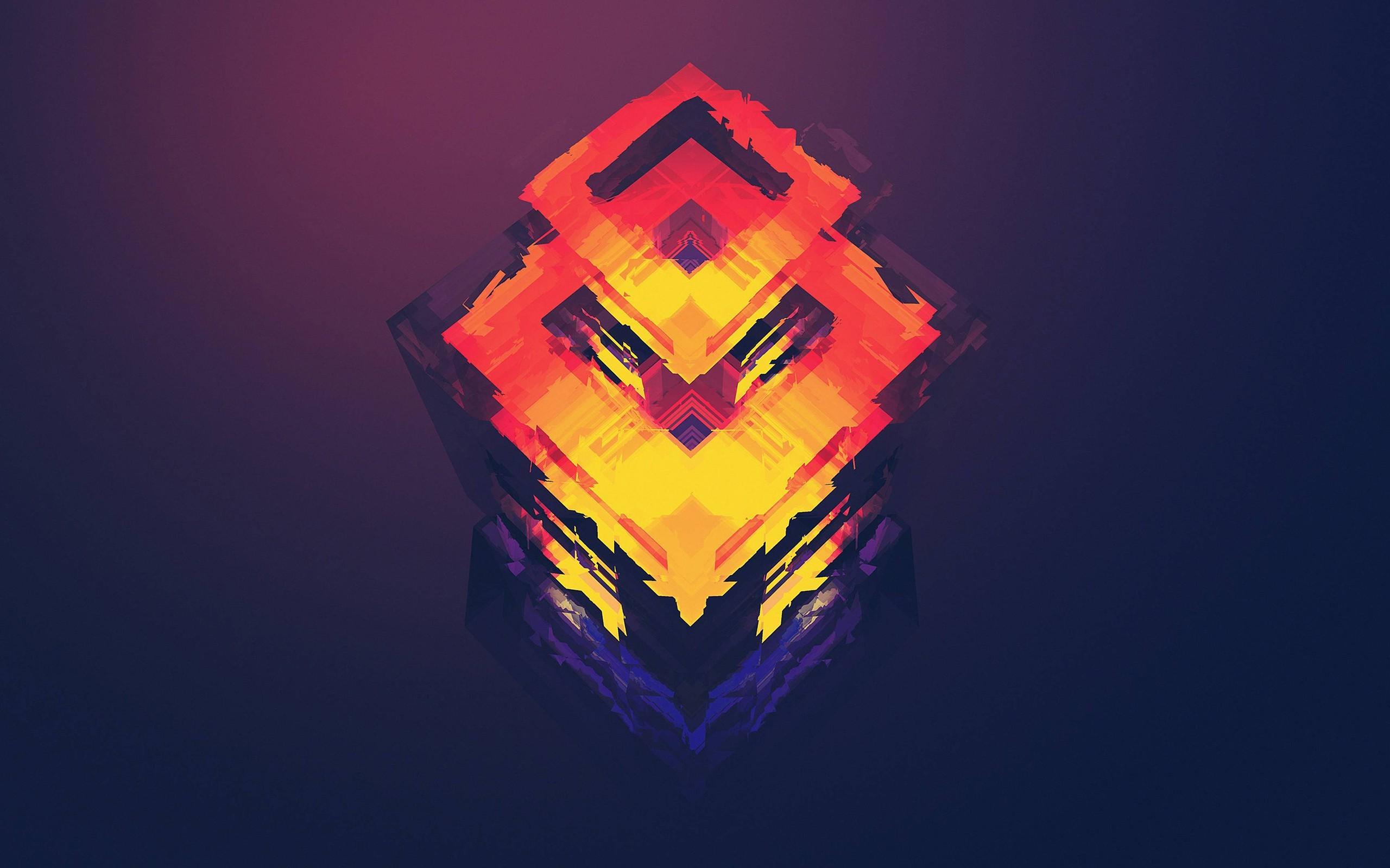 2560x1600 digital Art, Geometry, Justin Maller Wallpaper HD / Desktop and Mobile Background
