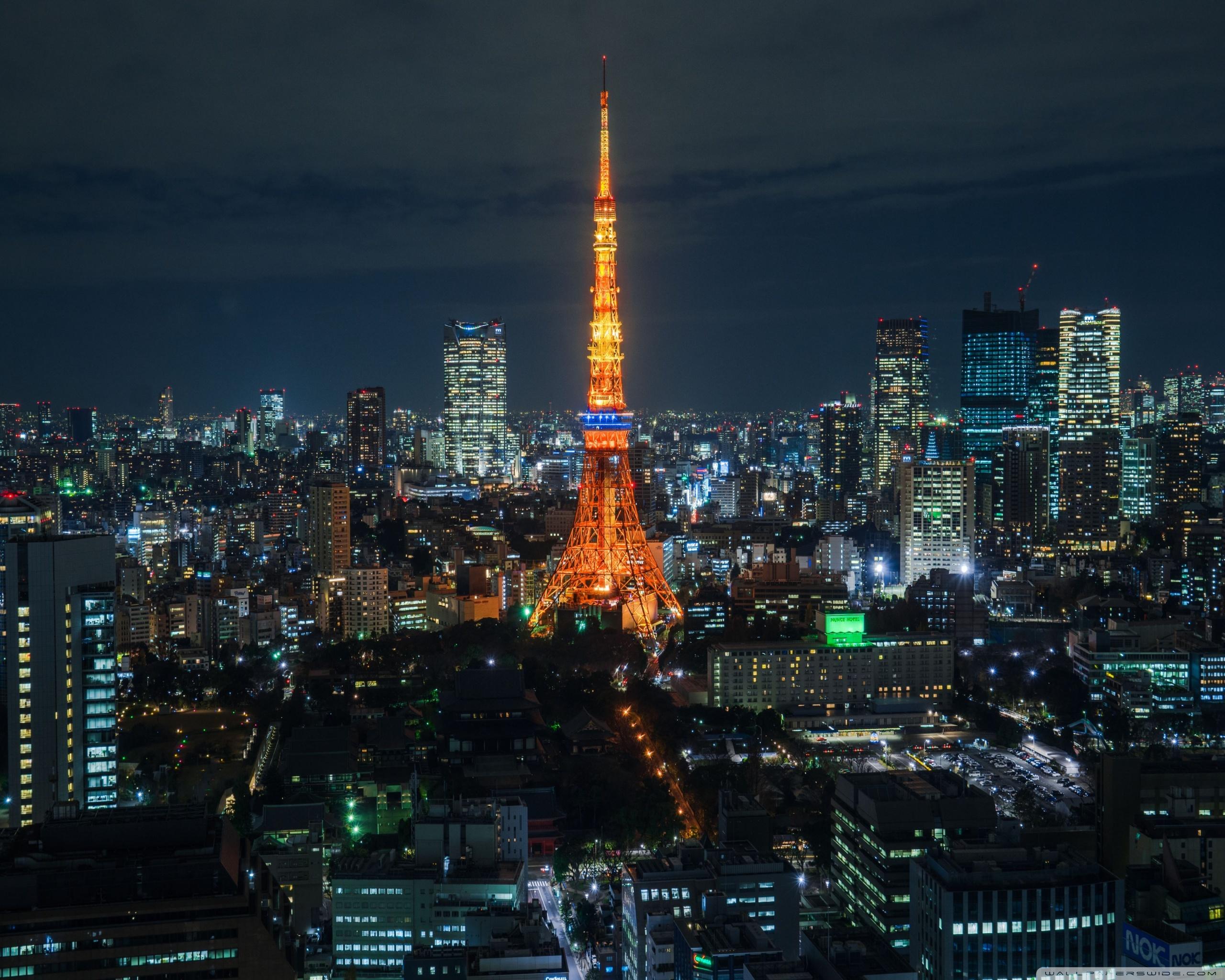 2560x2048 Tokyo Night View Ultra HD Desktop Background Wallpaper for 4K UHD TV : Tablet