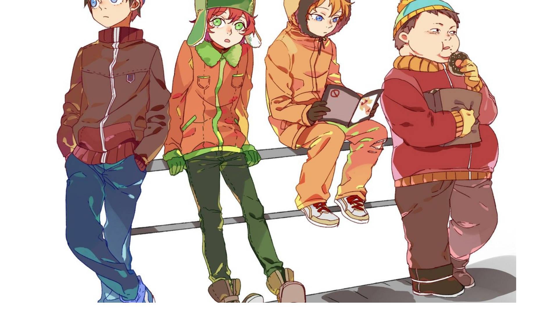 1920x1080 Download Kenny Mccormick & Friends Animated Fan Art Wallpaper
