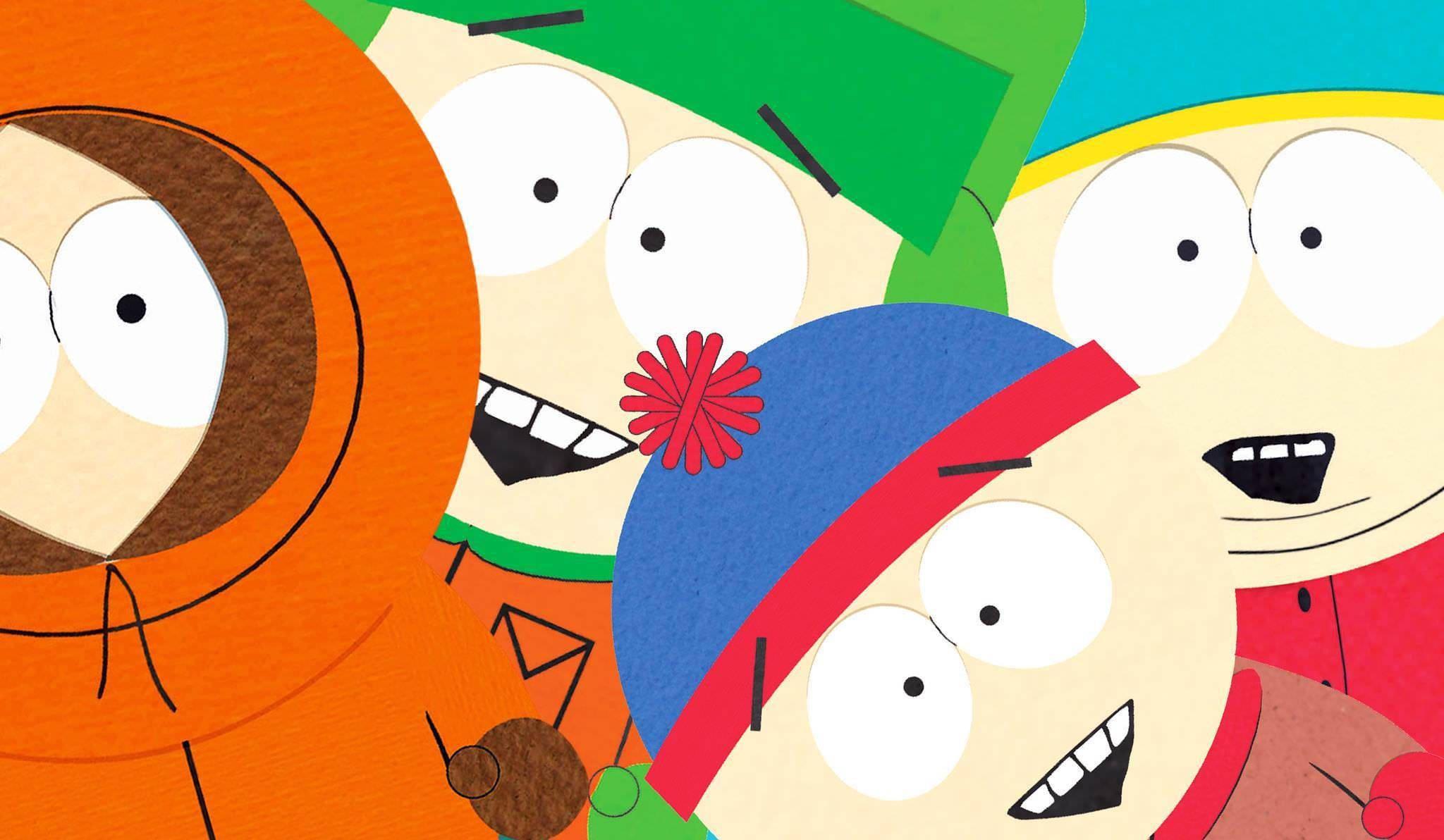 2048x1192 Download Kenny Mccormick And Friends Close Up Wallpaper