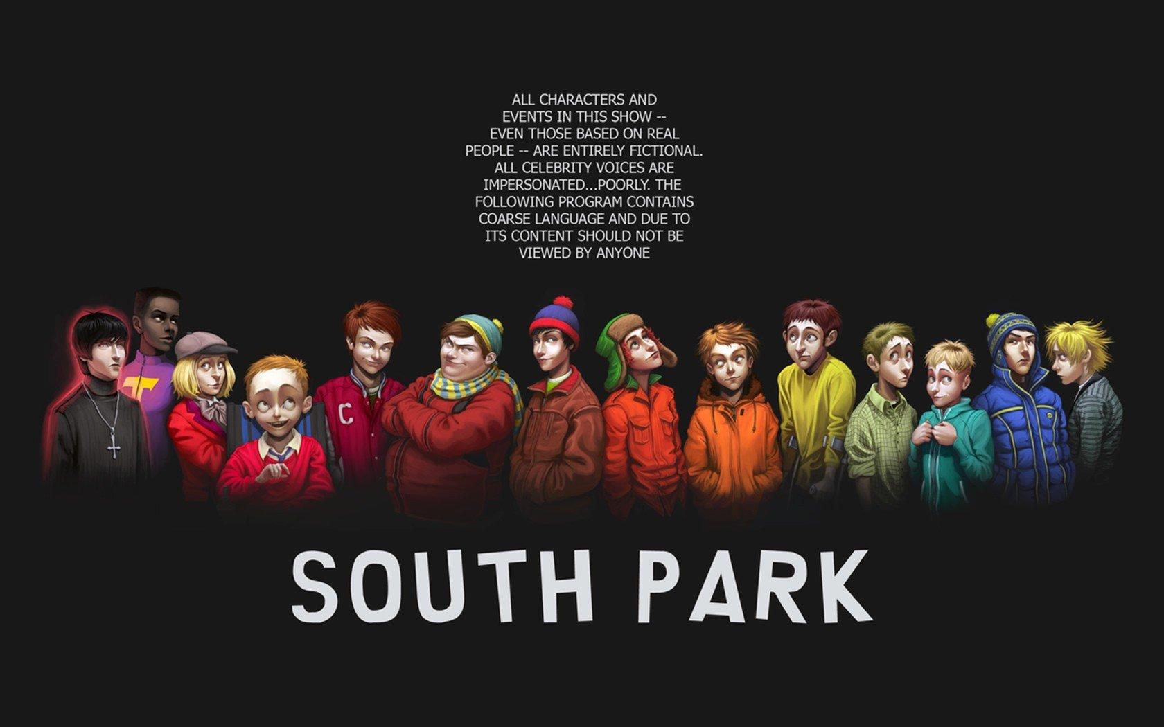 1680x1050 South Park, Eric Cartman, Stan Marsh, Kyle Broflovski, Kenny McCormick, Butters Wallpaper HD / Desktop and Mobile Background