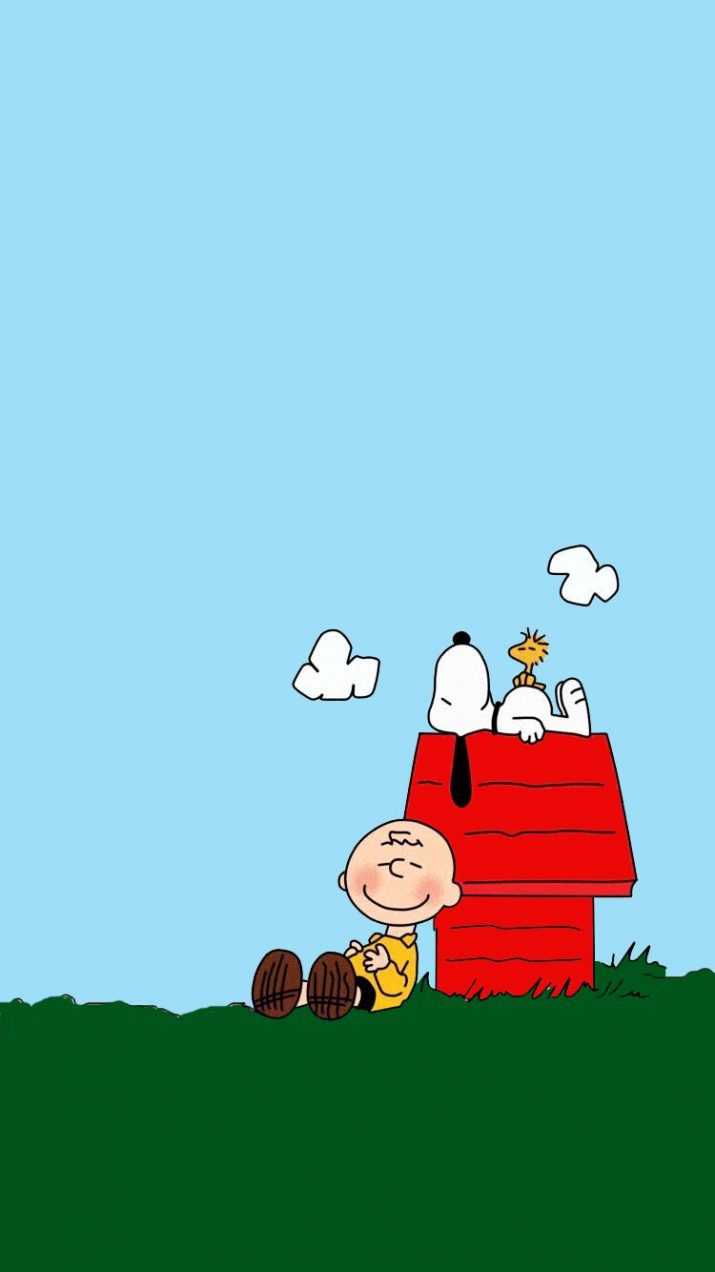 715x1272 iPhone Snoopy Wallpaper