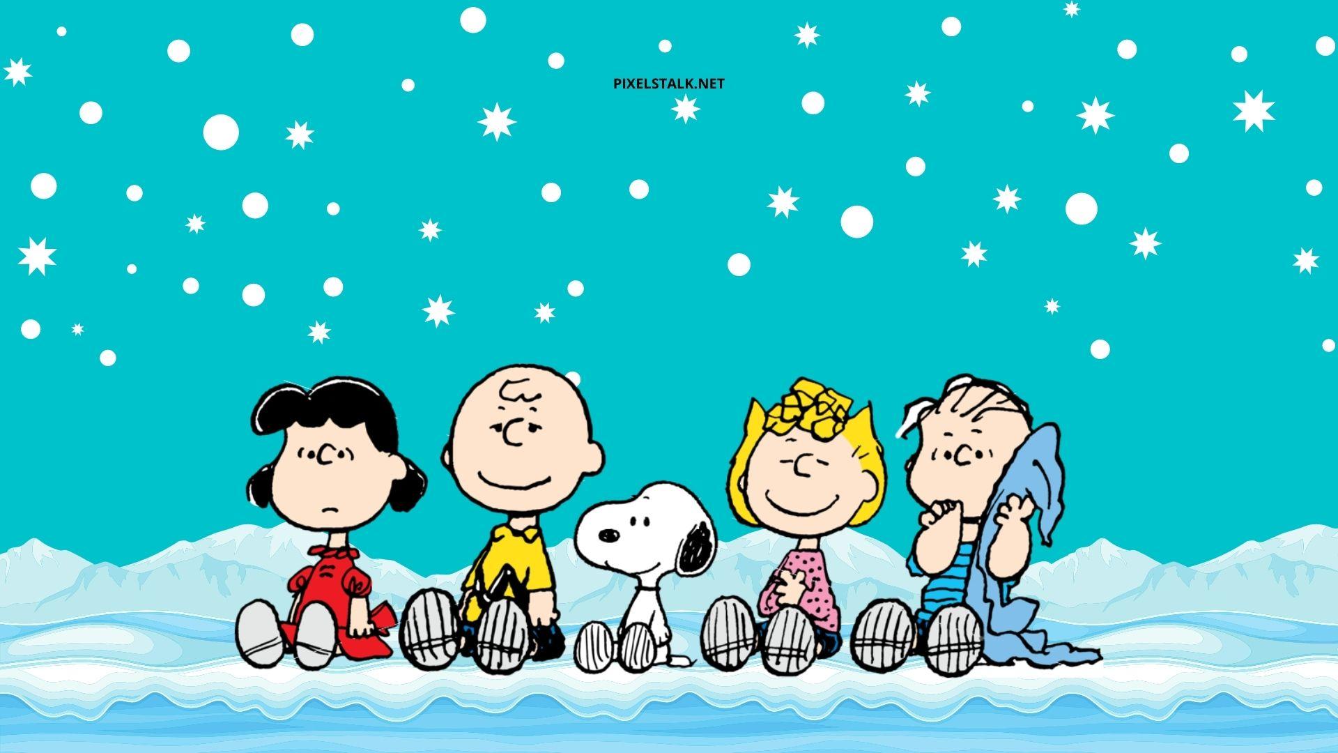 1920x1080 Snoopy Winter Wallpaper Free download