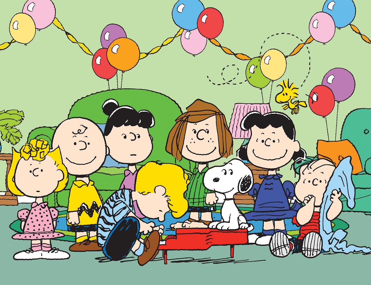 1200x923 Peanuts Birthday, 100 Pieces, RoseArt