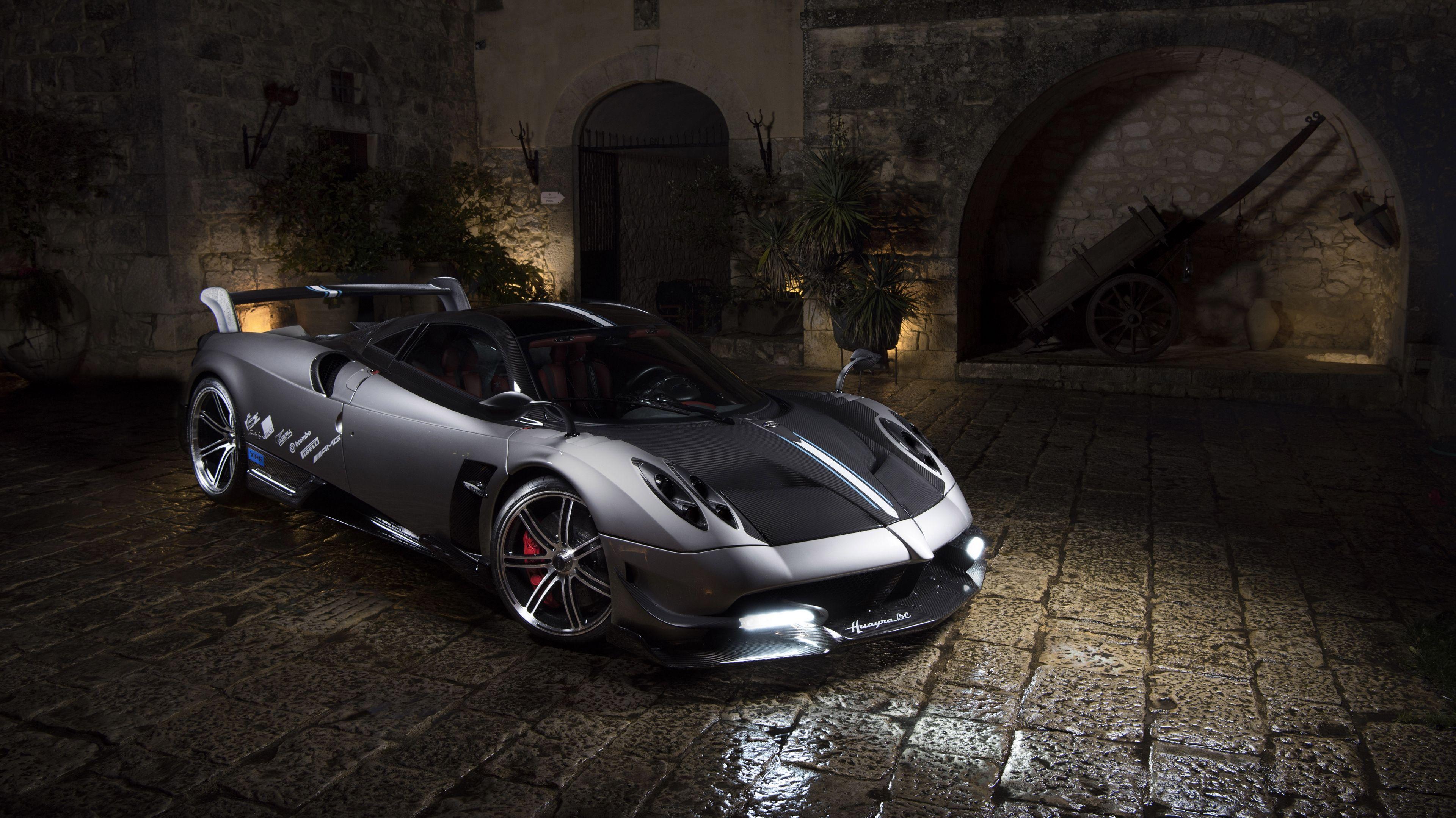 3840x2160 Download wallpaper 3840x2160 pagani, huayra, side view 4k uhd 16:9