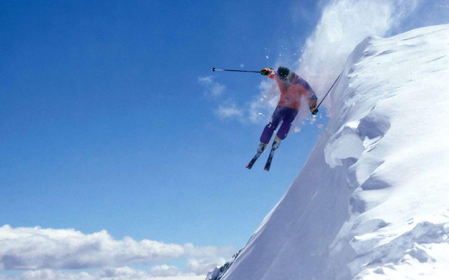1440x900 Best ski resort Meadows, California 1440x900 Wallpaper