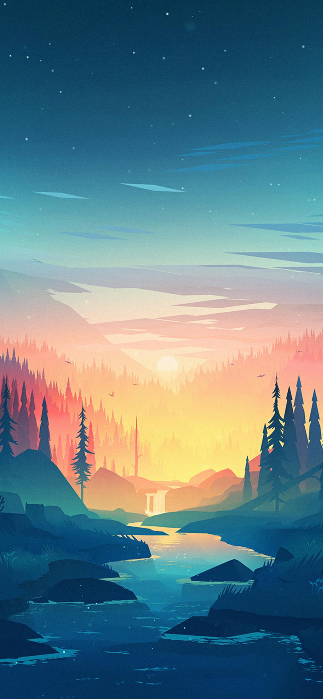 1125x2436 HDR 4k iPhone Wallpaper