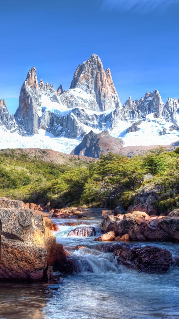 750x1334 Wallpaper / Photography HDR Phone Wallpaper, Landscape, Scenic, Mountain, Nature, Snow, 750x1334 free download