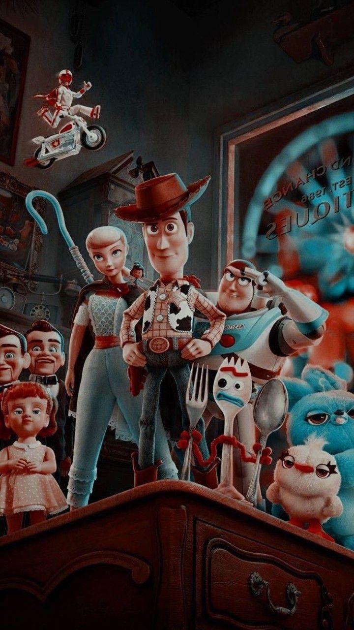 720x1280 Toy story 4 #disney. Character wallpaper, Cartoon wallpaper, Disney characters wallpaper