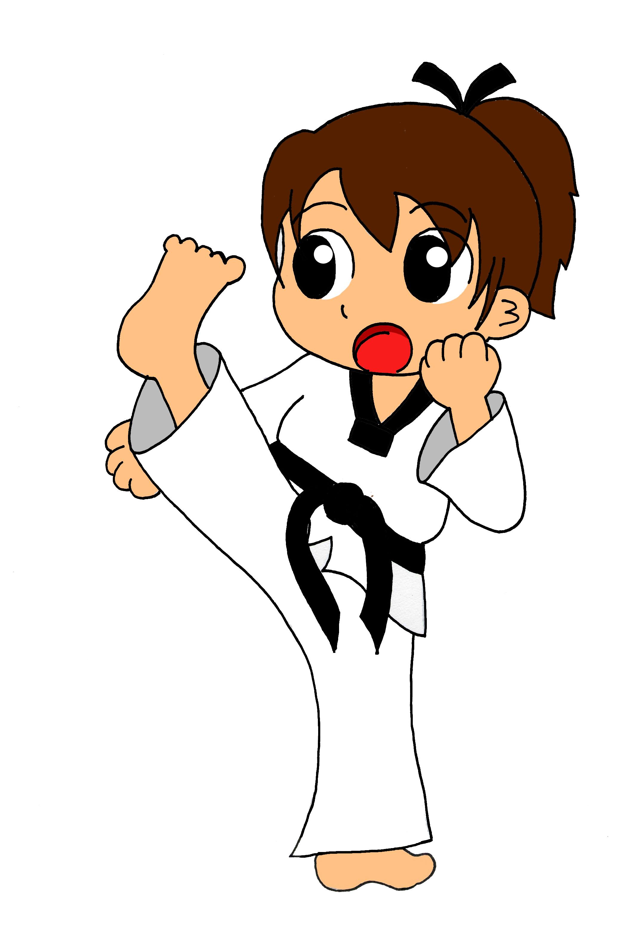 2141x3132 Free Karate Clip Art Picture