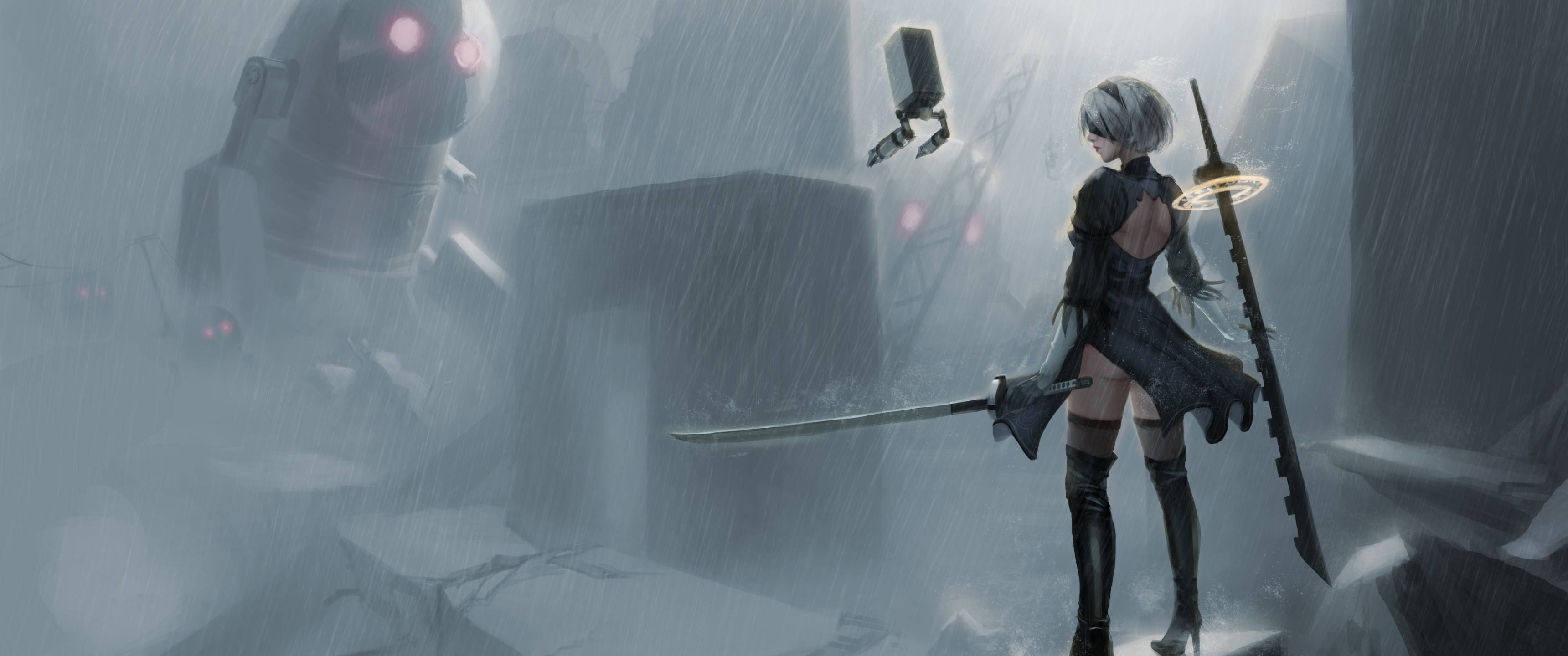 3440X1440 Nier Wallpapers - Top Free 3440X1440 Nier Backgrounds ...