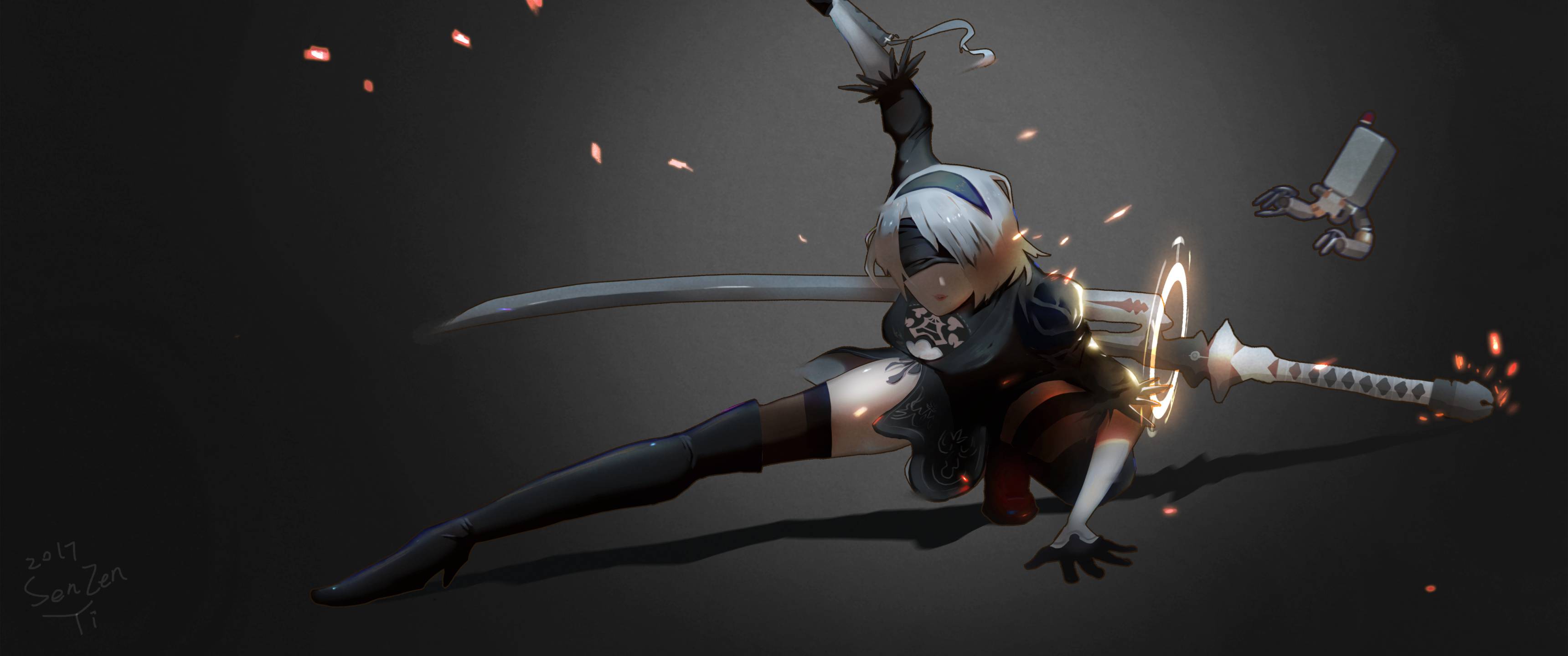 3440X1440 Nier Wallpapers - Top Free 3440X1440 Nier Backgrounds ...