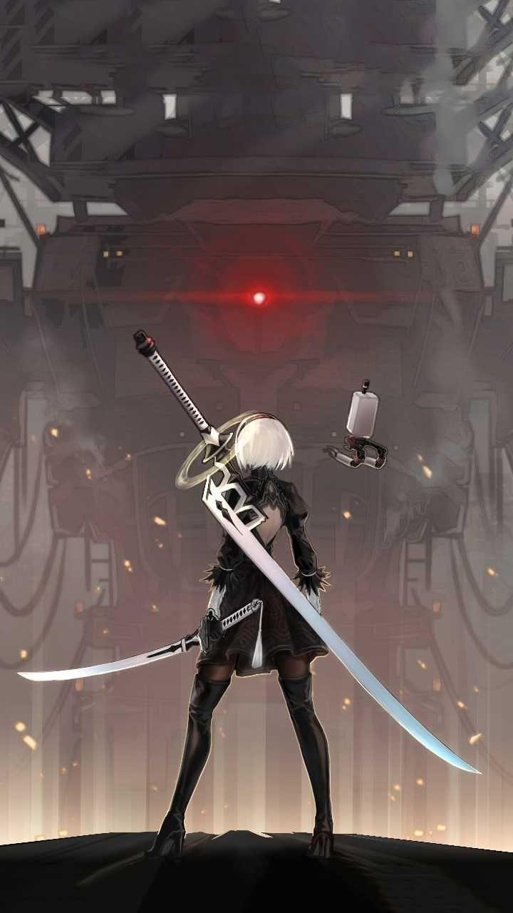 720x1280 Nier Automata iPhone Wallpaper Free HD Wallpaper