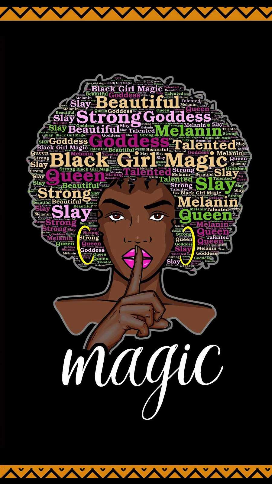 900x1600 Black Girl Wallpaper