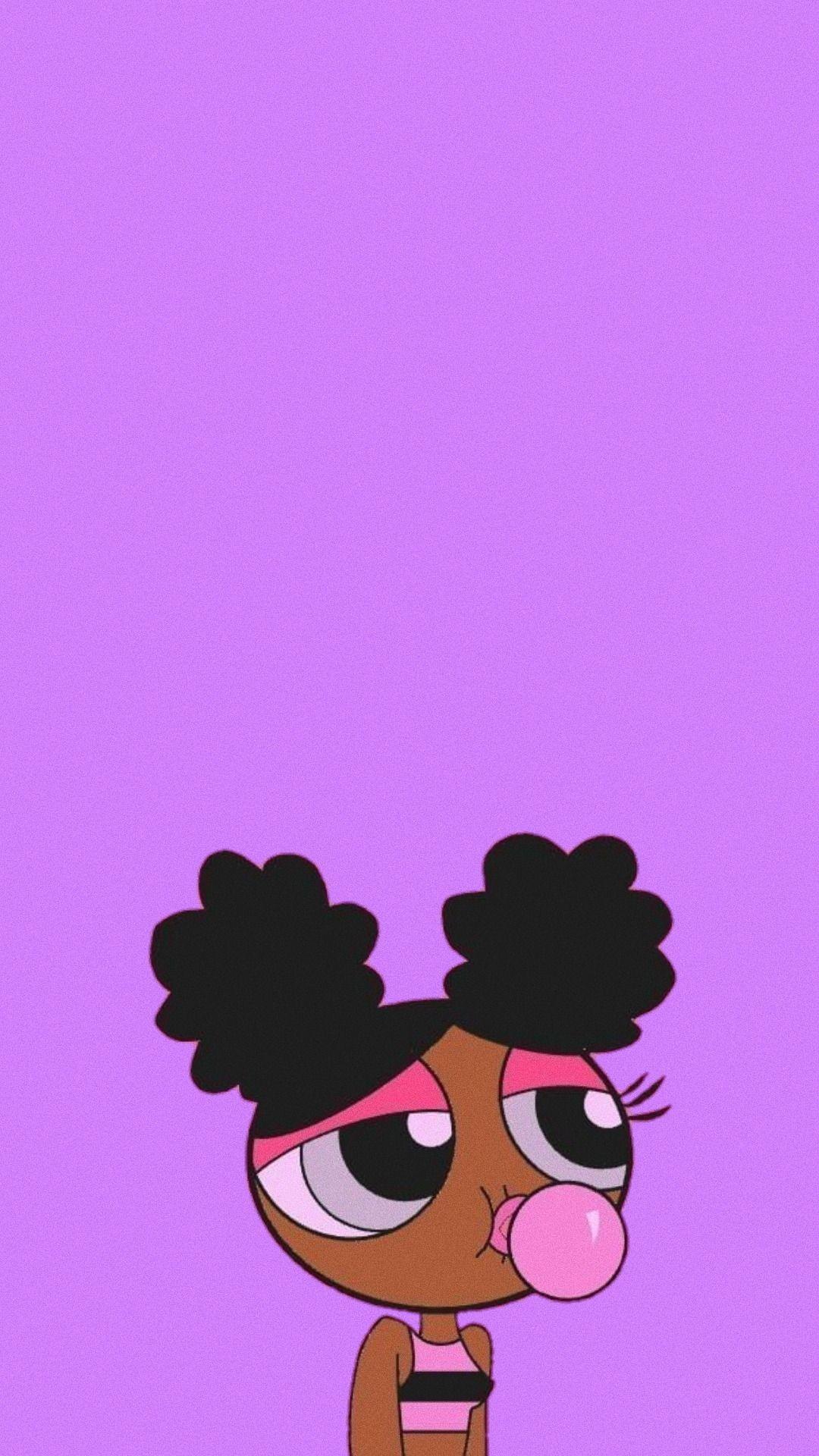 1080x1920 Black Girl Cartoon iPhone Wallpaper Black Girl Cartoon iPhone Wallpaper