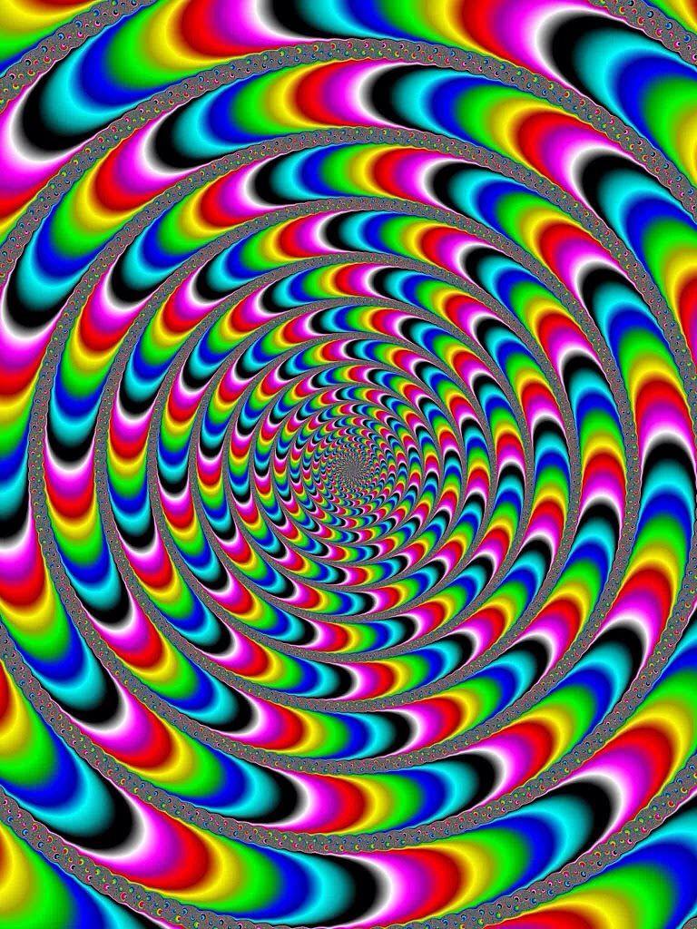 768x1024 Hypnotizing wallpaper. Art optical, Optical illusions art, Optical illusions