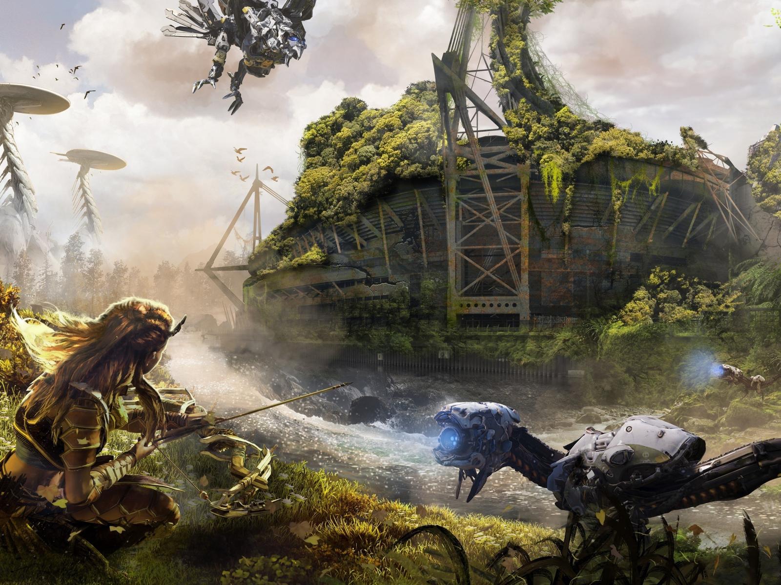 1600x1200 Video Game Horizon Zero Dawn Desktop wallpaper 1600x1200