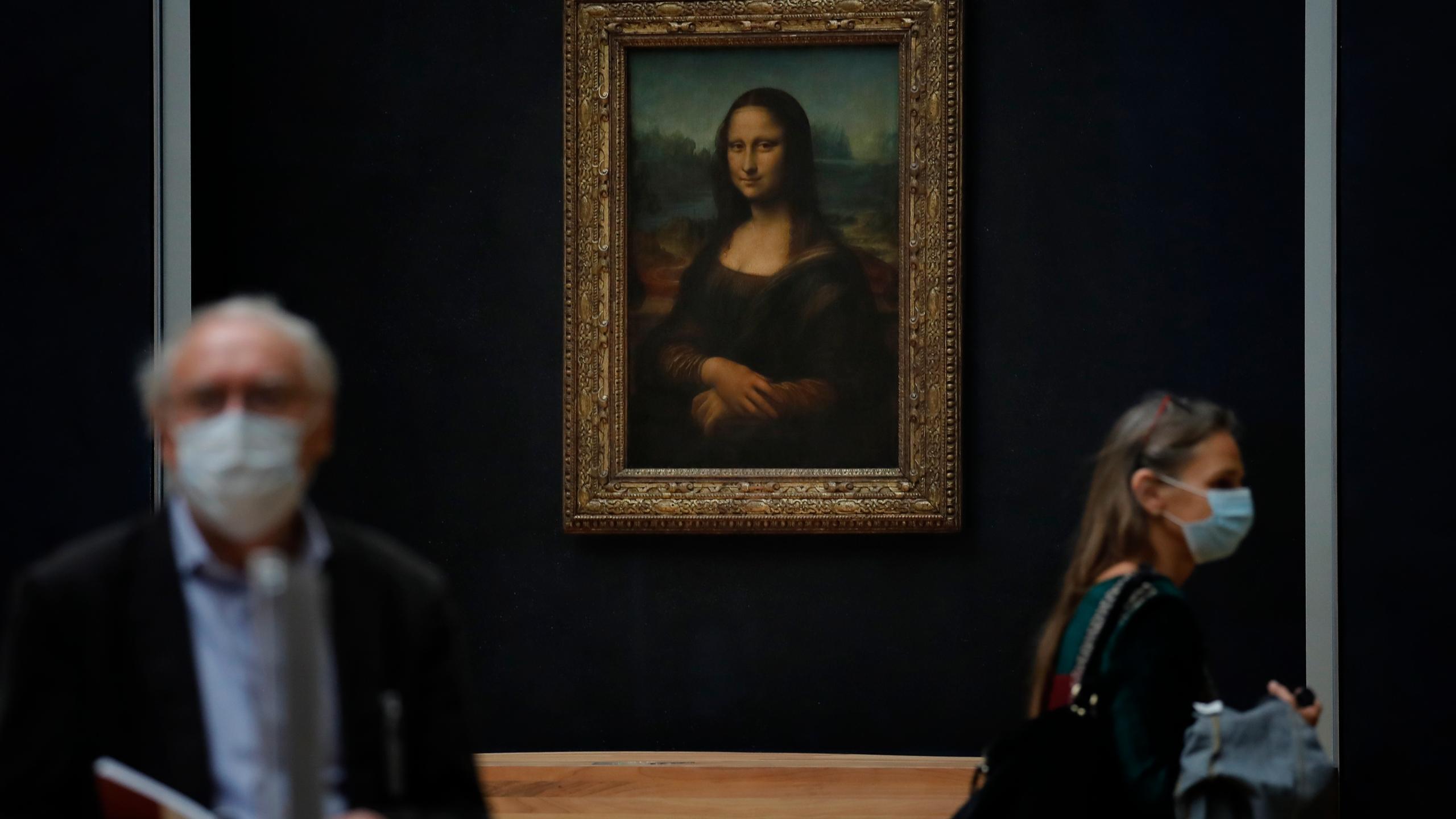 2560x1440 Back To Grindstone For 'Mona Lisa' At Post Lockdown Louvre