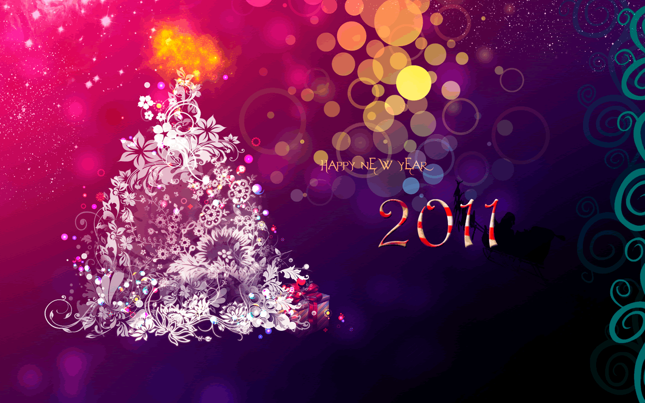 1280x800 Natural Scene Wallpaper: 2011 Christmas Wallpaper